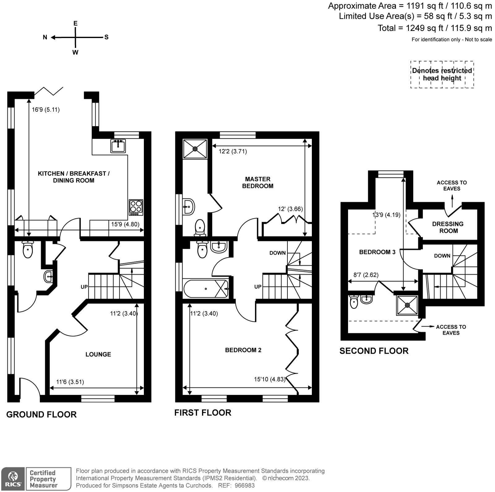 Station Approach, East Horsley KT24, 3 bedroom end terrace house for