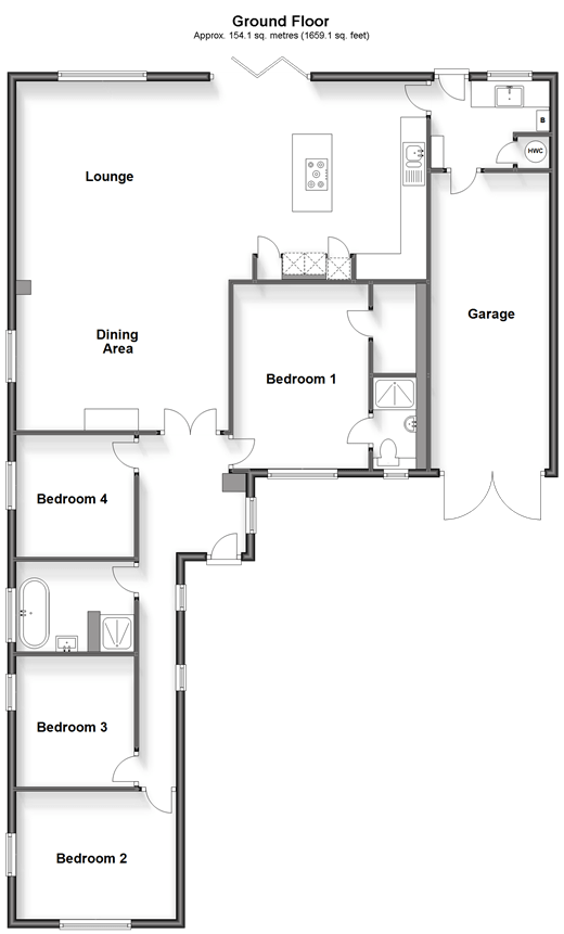 The Rocks Road, East Malling, West Malling, Kent ME19, 4 bedroom