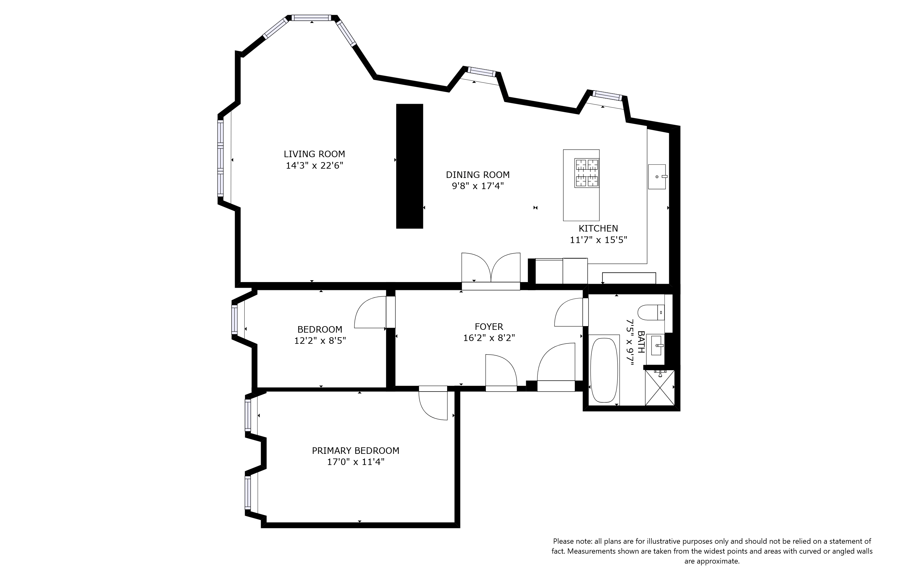 Melville Street, Flat 2/2, Pollokshields, Glasgow G41, 2 bedroom flat for sale 61897423