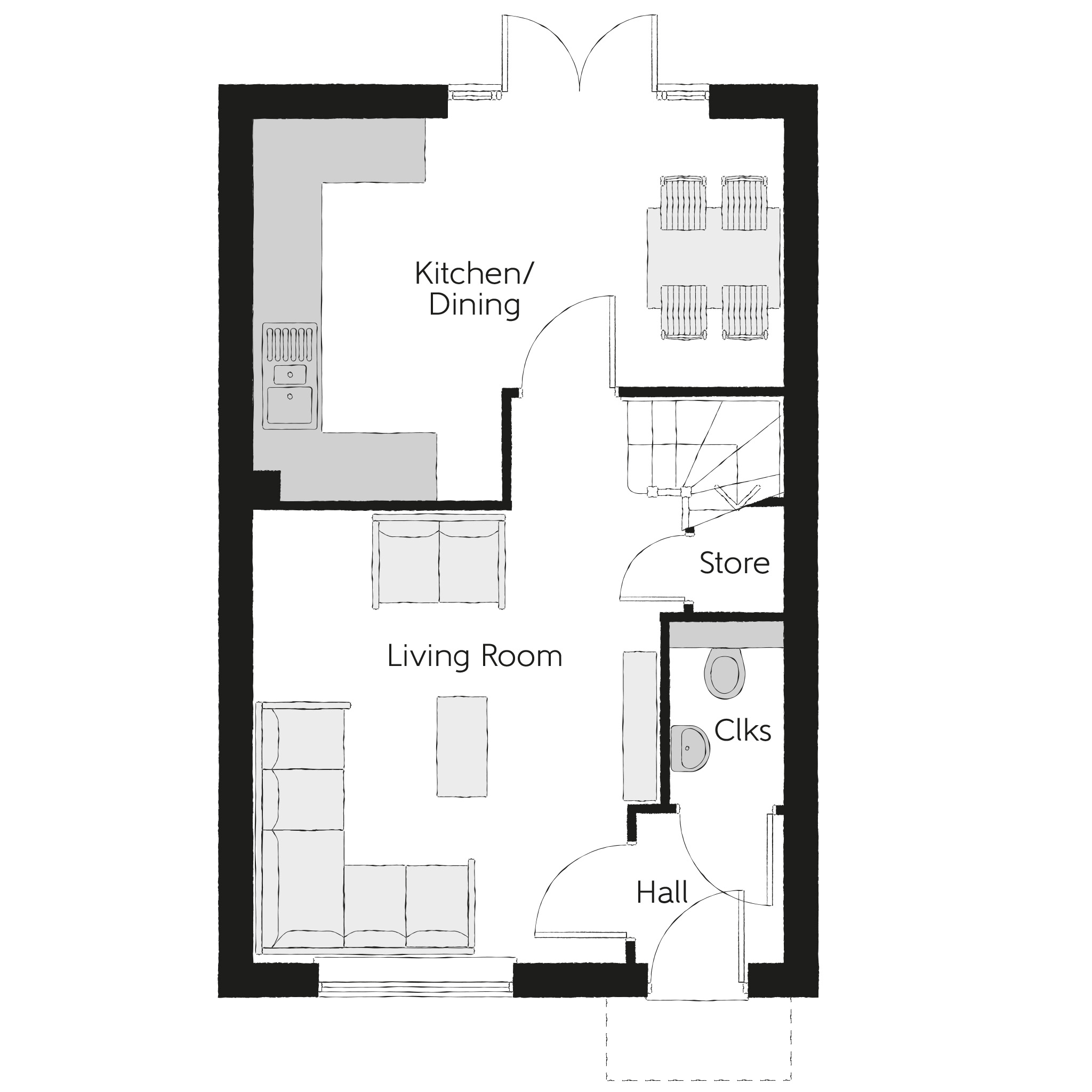 "The Tailor" at Royce Road, Alwalton, Peterborough PE7, 3 bedroom