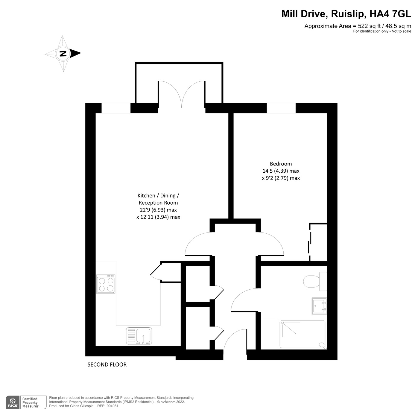 Mill Drive, Ruislip, Middlesex HA4, 1 bedroom flat for sale 62612388