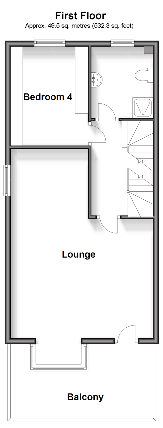 Belvedere Road, Faversham, Kent ME13, 4 bedroom town house for sale