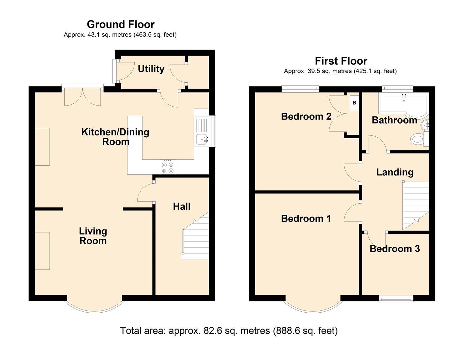 Redcar Road, MarskeByTheSea, Redcar TS11, 3 bedroom semidetached