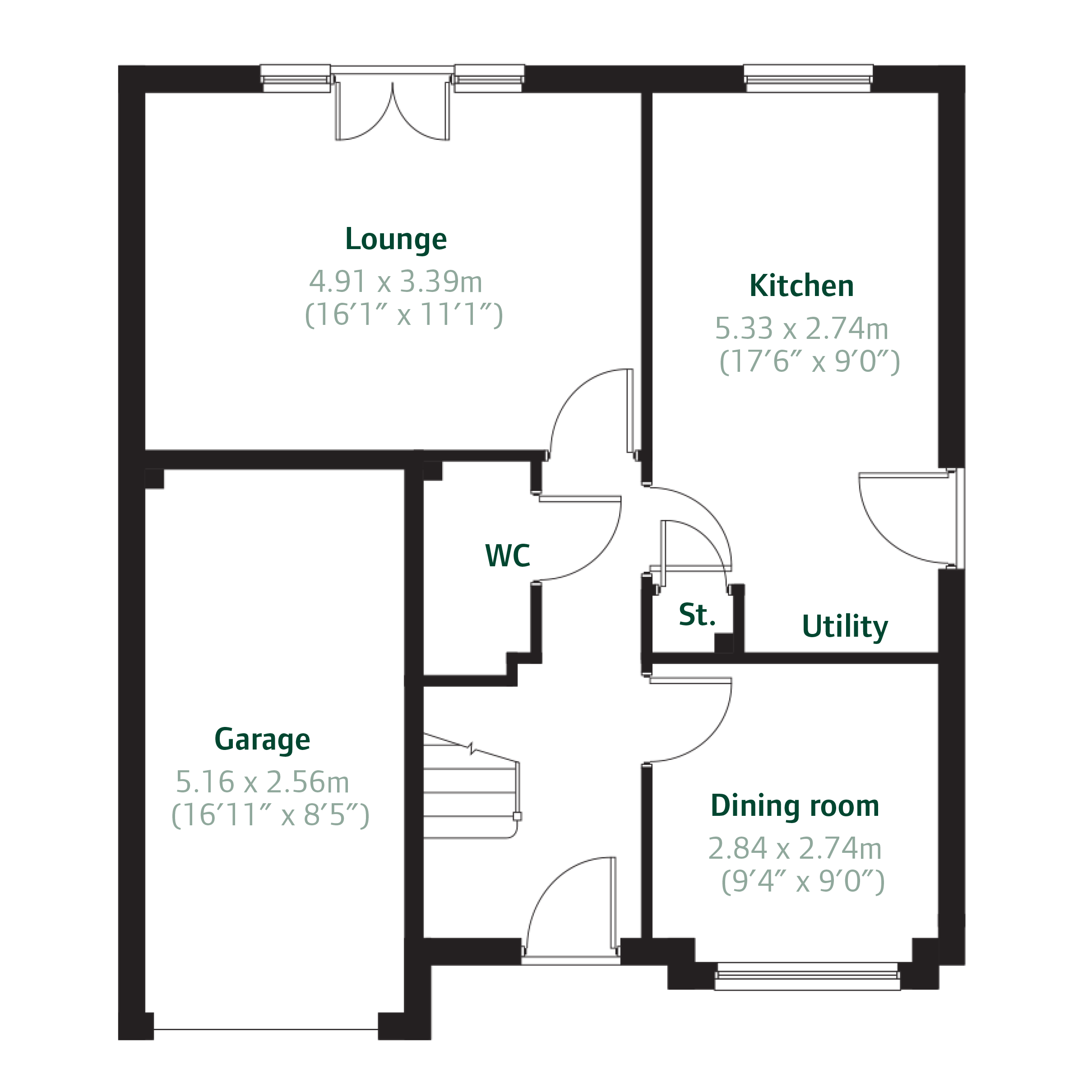 "The Balerno" at Gilbertfield Road, Cambuslang, Glasgow G72, 4 bedroom