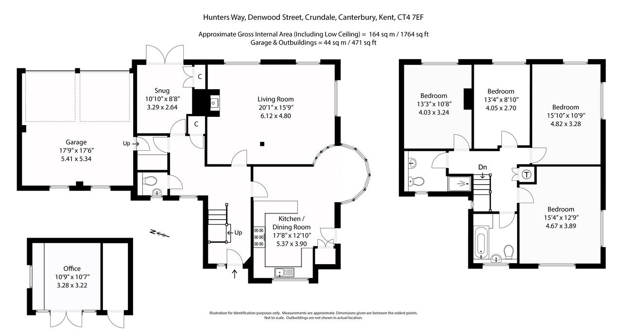 Hunters Way, Denwood Street, Crundale CT4, 4 bedroom detached house for