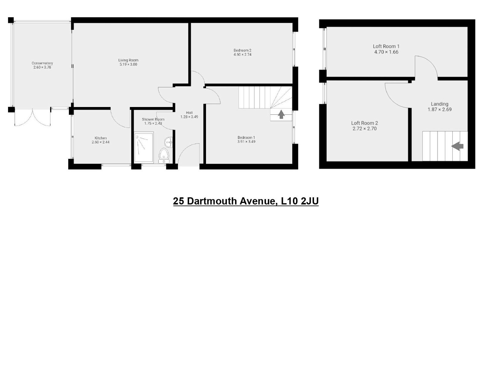 Dartmouth Avenue, Old Roan, Liverpool L10, 2 bedroom semidetached