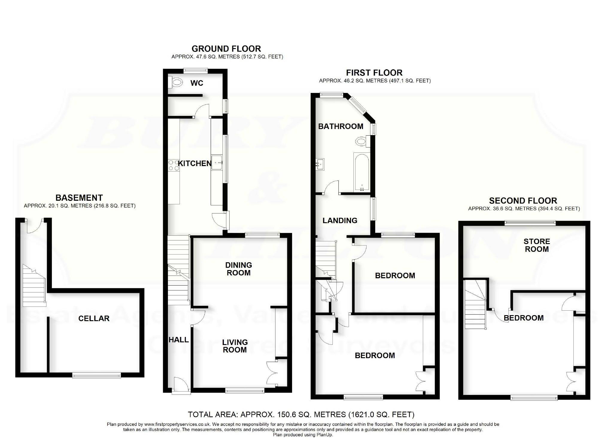 King Street, Leek ST13, 4 bedroom town house for sale 61780565