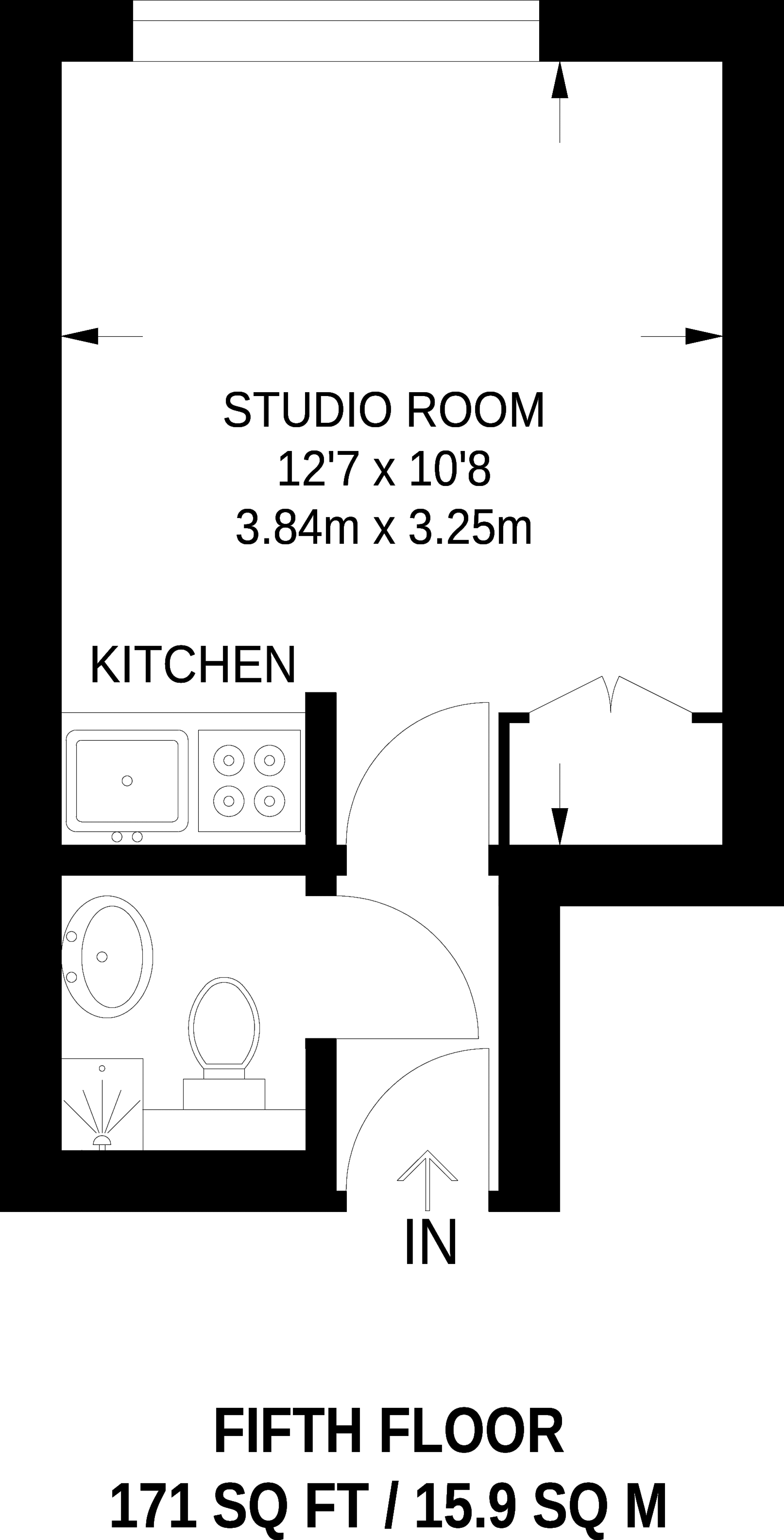 Westbourne Terrace, Bayswater, London W2, studio to rent 64322181