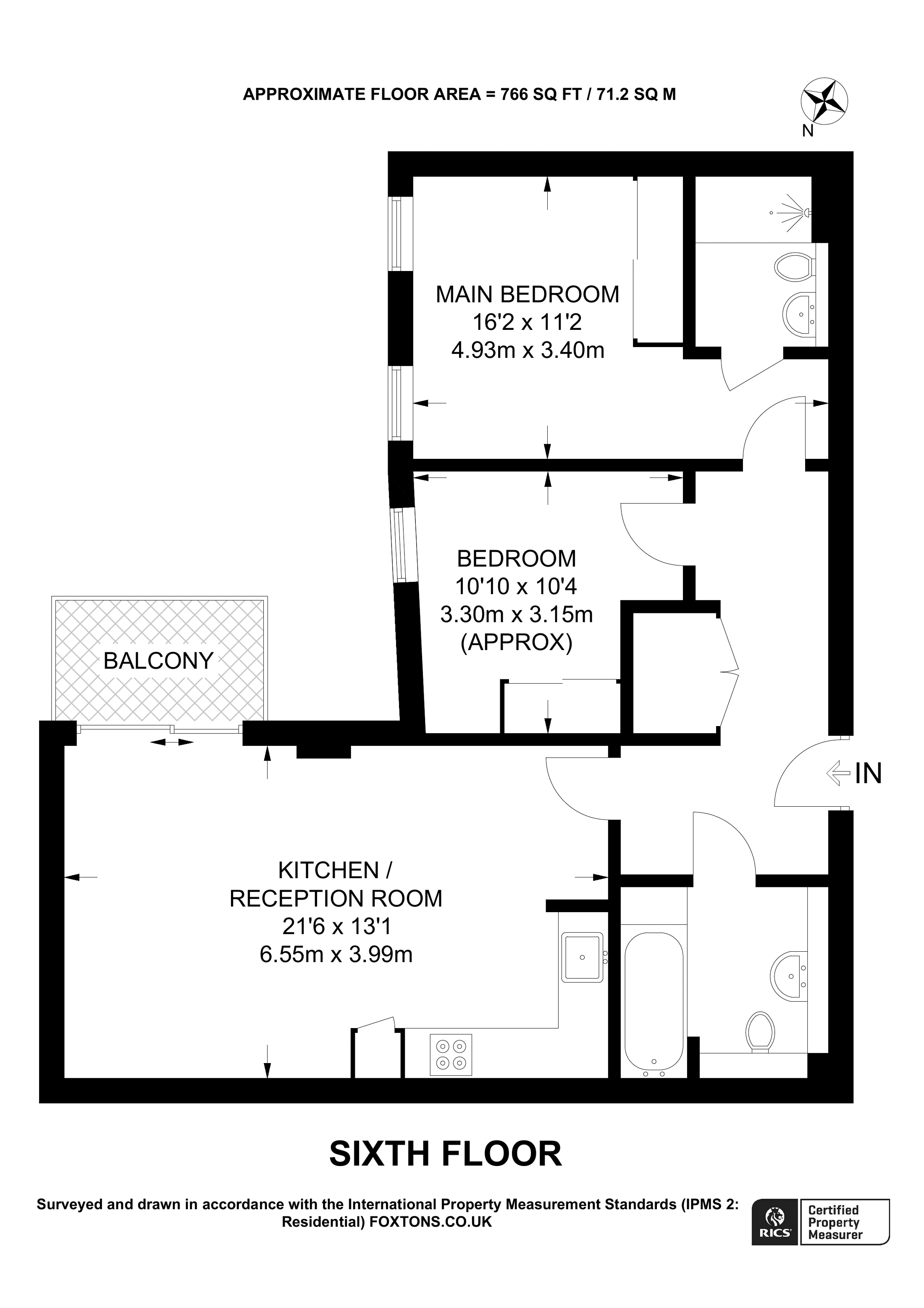 Surrey Quays Road, Canada Water, London SE16, 2 bedroom flat for sale