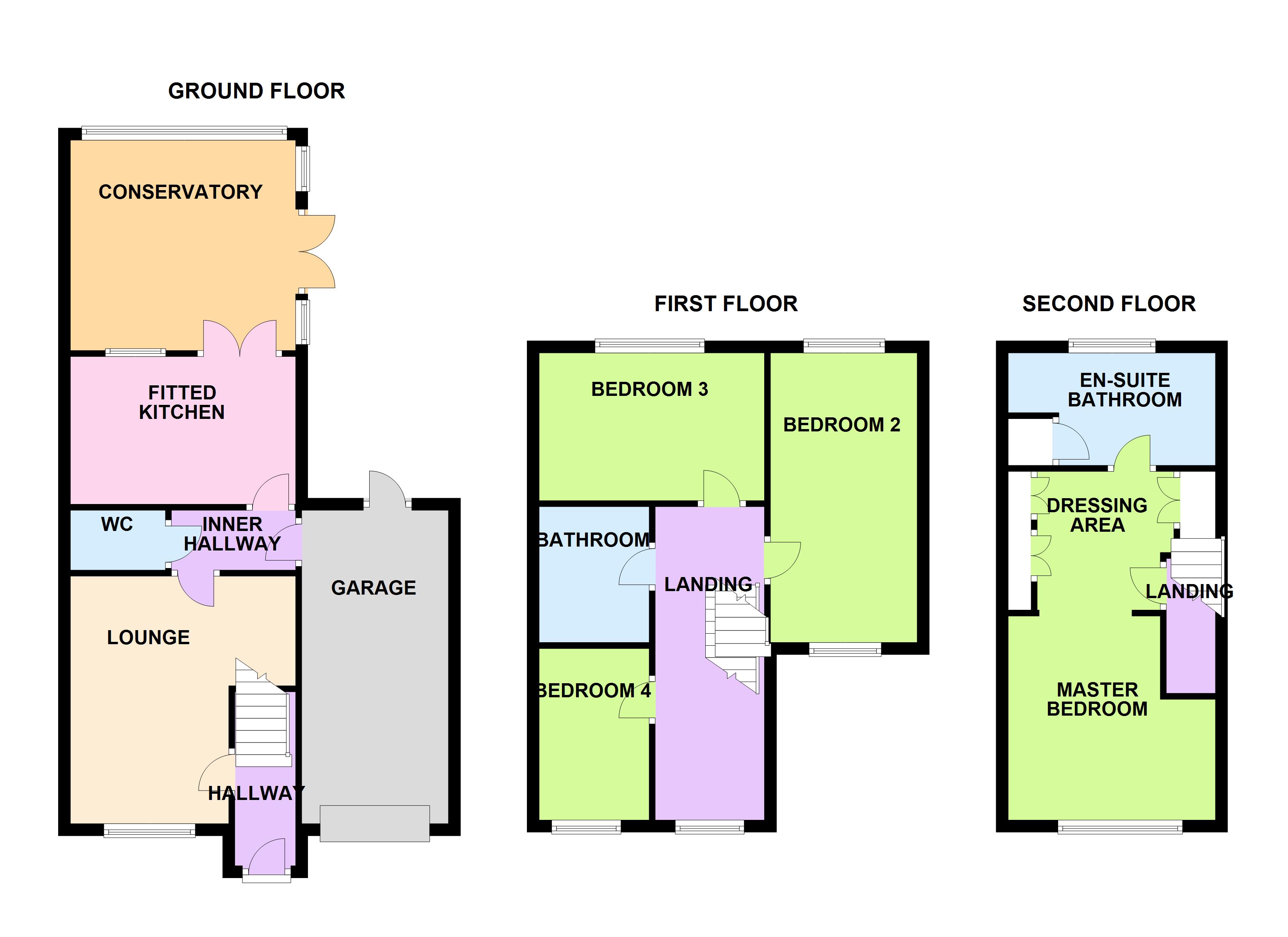 Wedmore Road, Boldmere, Sutton Coldfield B73, 4 bedroom town house for