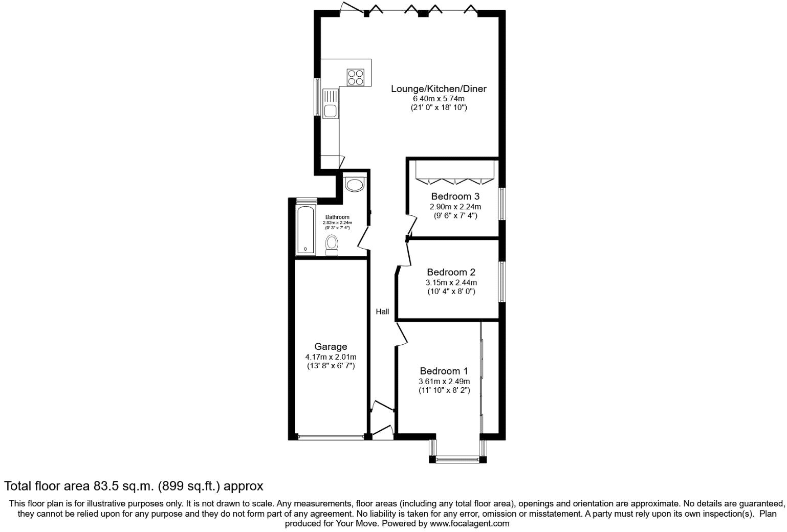Penshurst Close, New Barn, Longfield, Kent DA3, 3 bedroom bungalow for