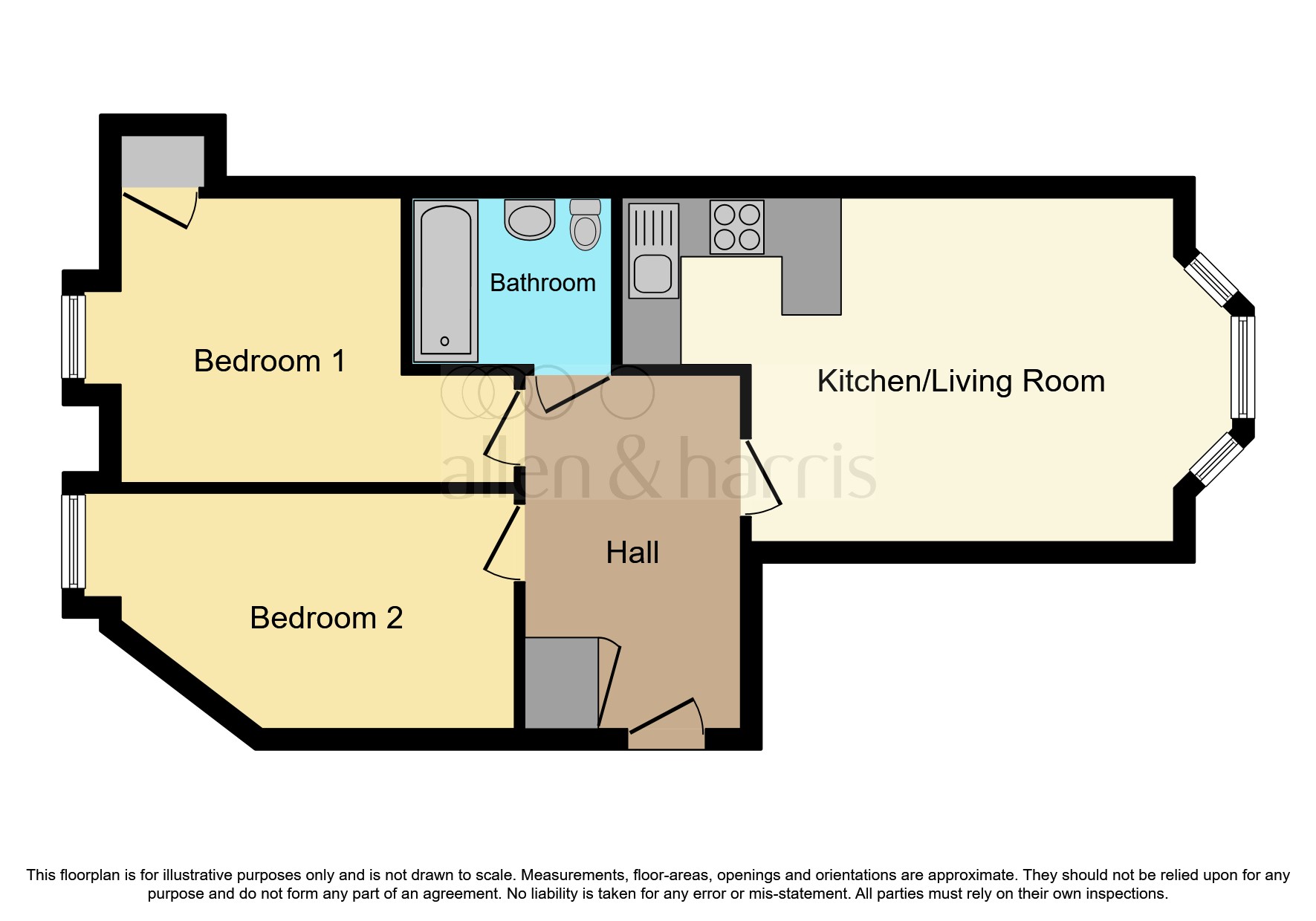 Holmhead Place, Glasgow G44, 2 bedroom flat for sale 62046133