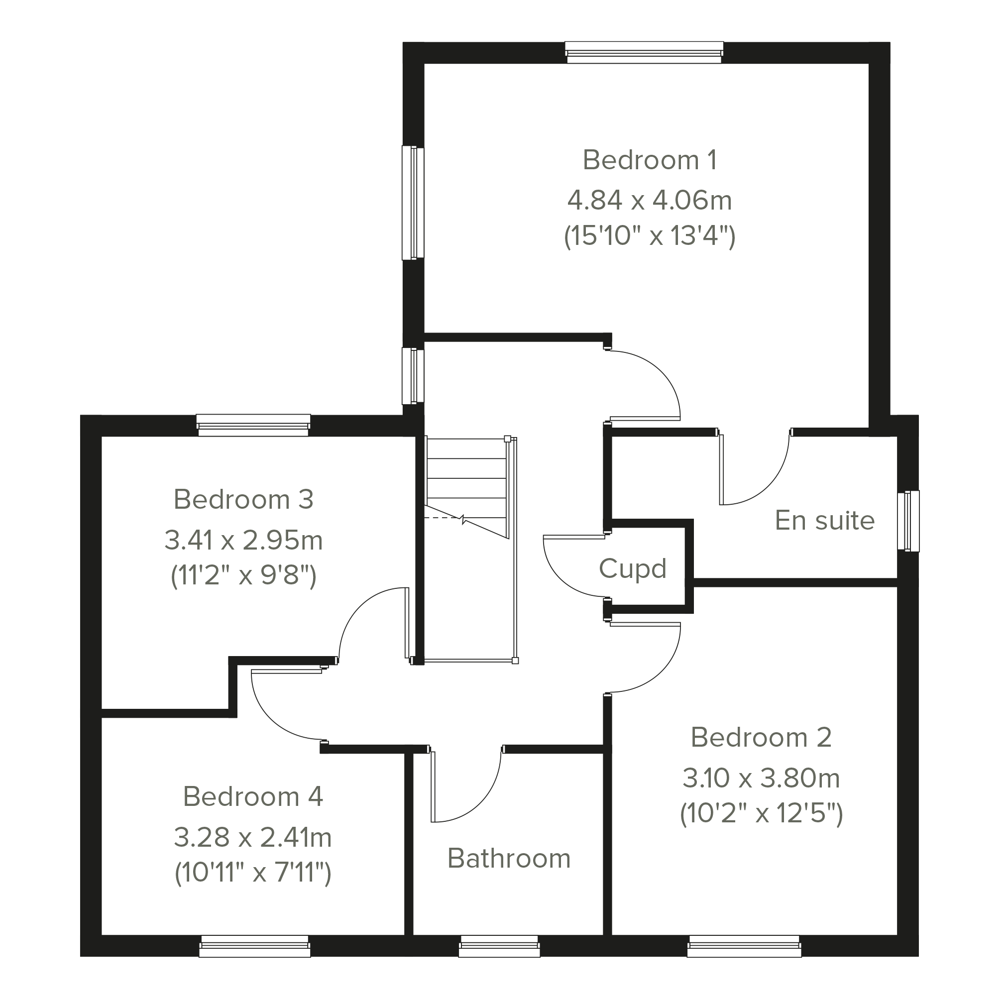 "The Foxford" at Bloxham Road, Banbury OX16, 4 bedroom detached house