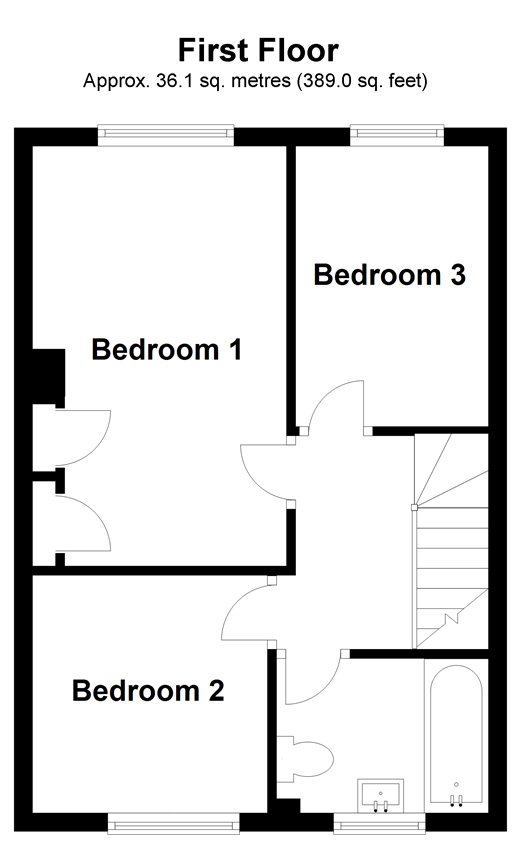 Brompton Road, Southsea, Hampshire PO4, 3 bedroom terraced house for