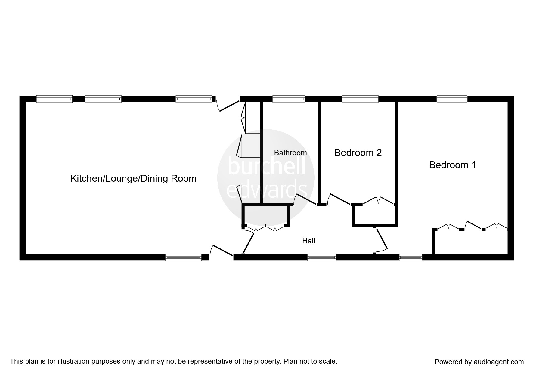 Whaley Road, Langwith, Mansfield NG20, 2 bedroom bungalow for sale