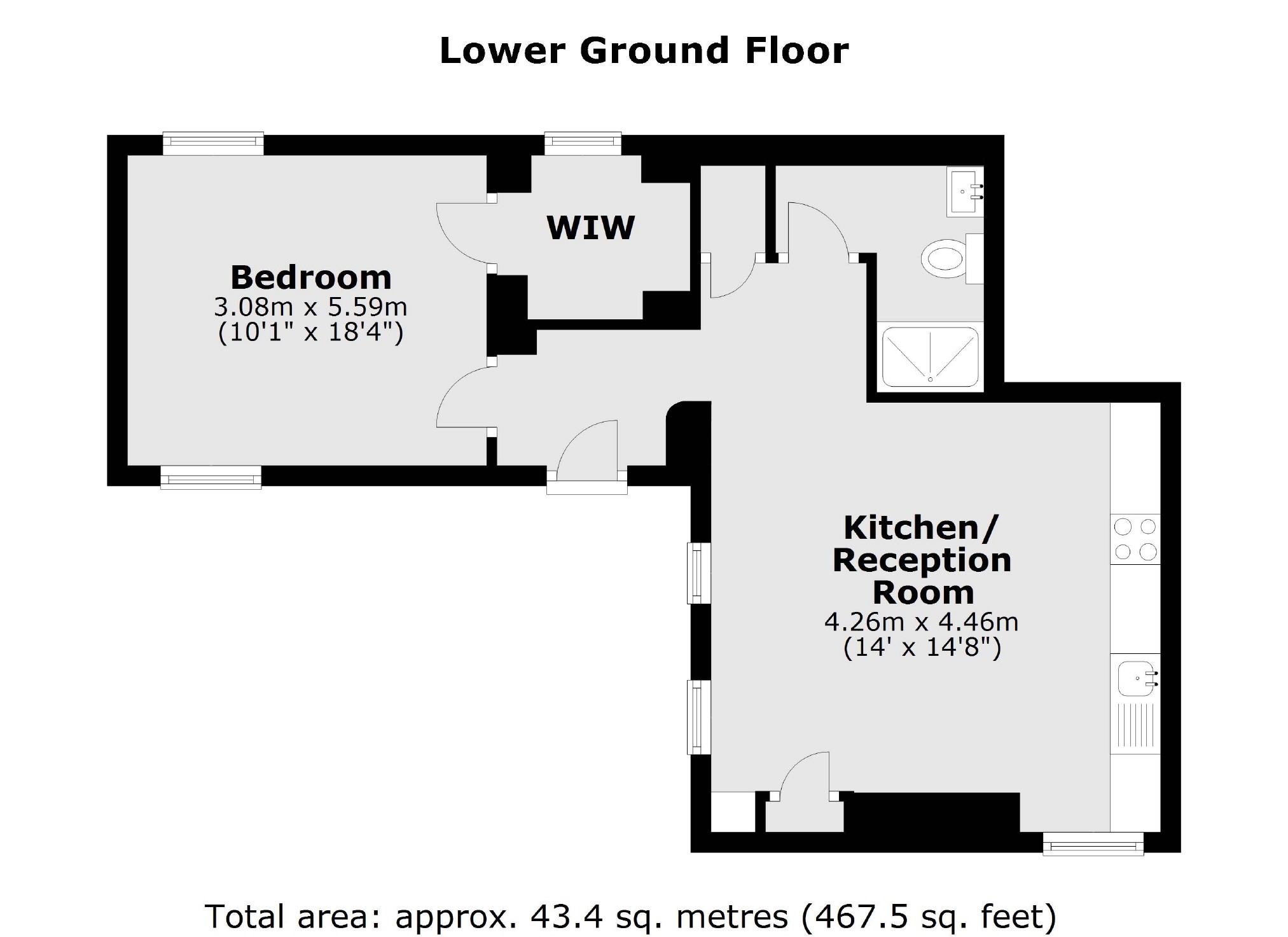 Oak Hill, Surbiton KT6, 1 bedroom flat for sale 60092192 PrimeLocation