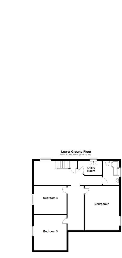 4 bed detached bungalow for sale in Cliff Road, Totland Bay, Isle Of