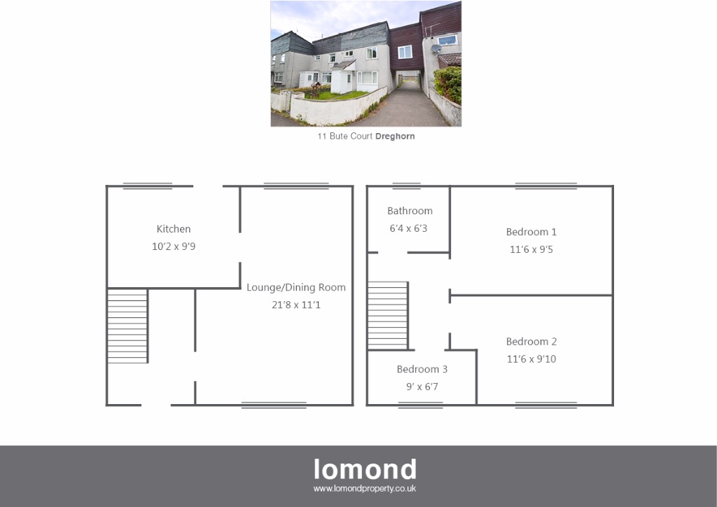 Free property report 11 Bute Court, Dreghorn, Irvine, KA11 4JN Chimnie