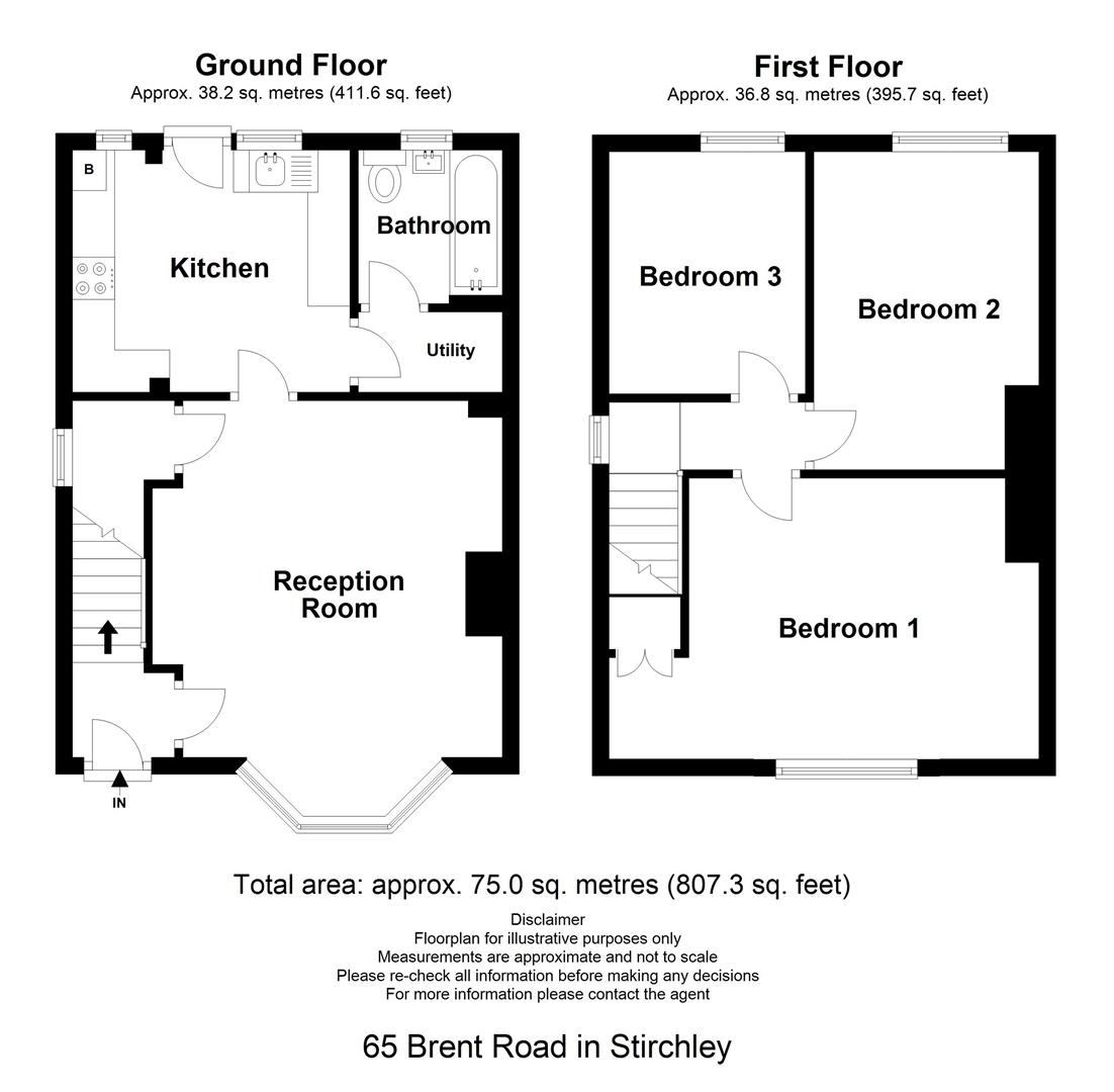 Brent Road, Stirchley, Birmingham B30, 3 bedroom semidetached house for sale 64102402
