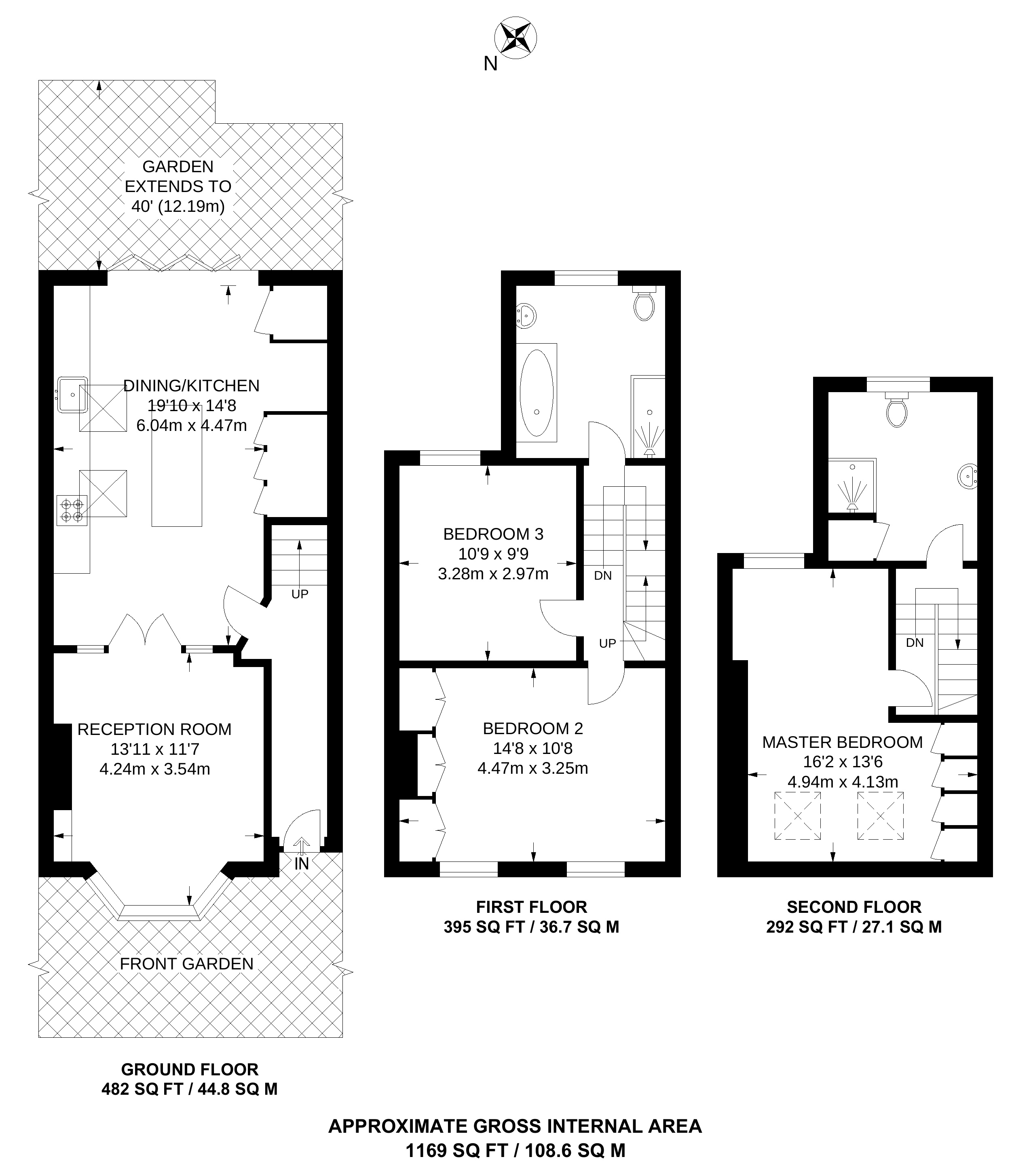 Landells Road, East Dulwich, London SE22, 3 bedroom end terrace house