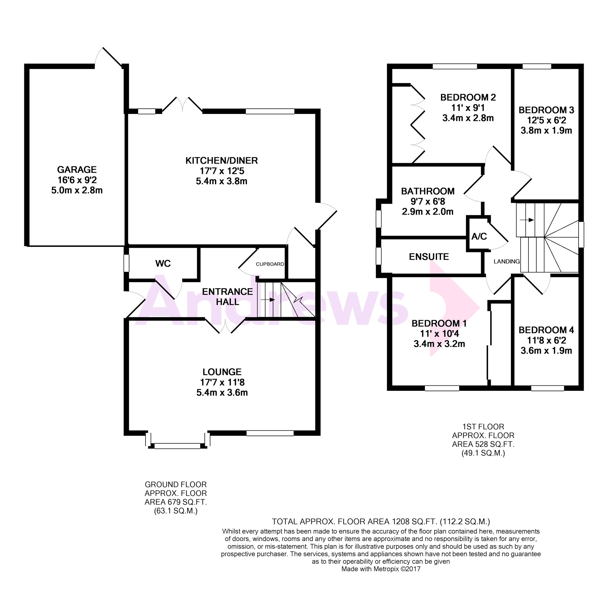 Free property report 10 Twyner Close, Langshott, Horley, RH6 9XW Chimnie