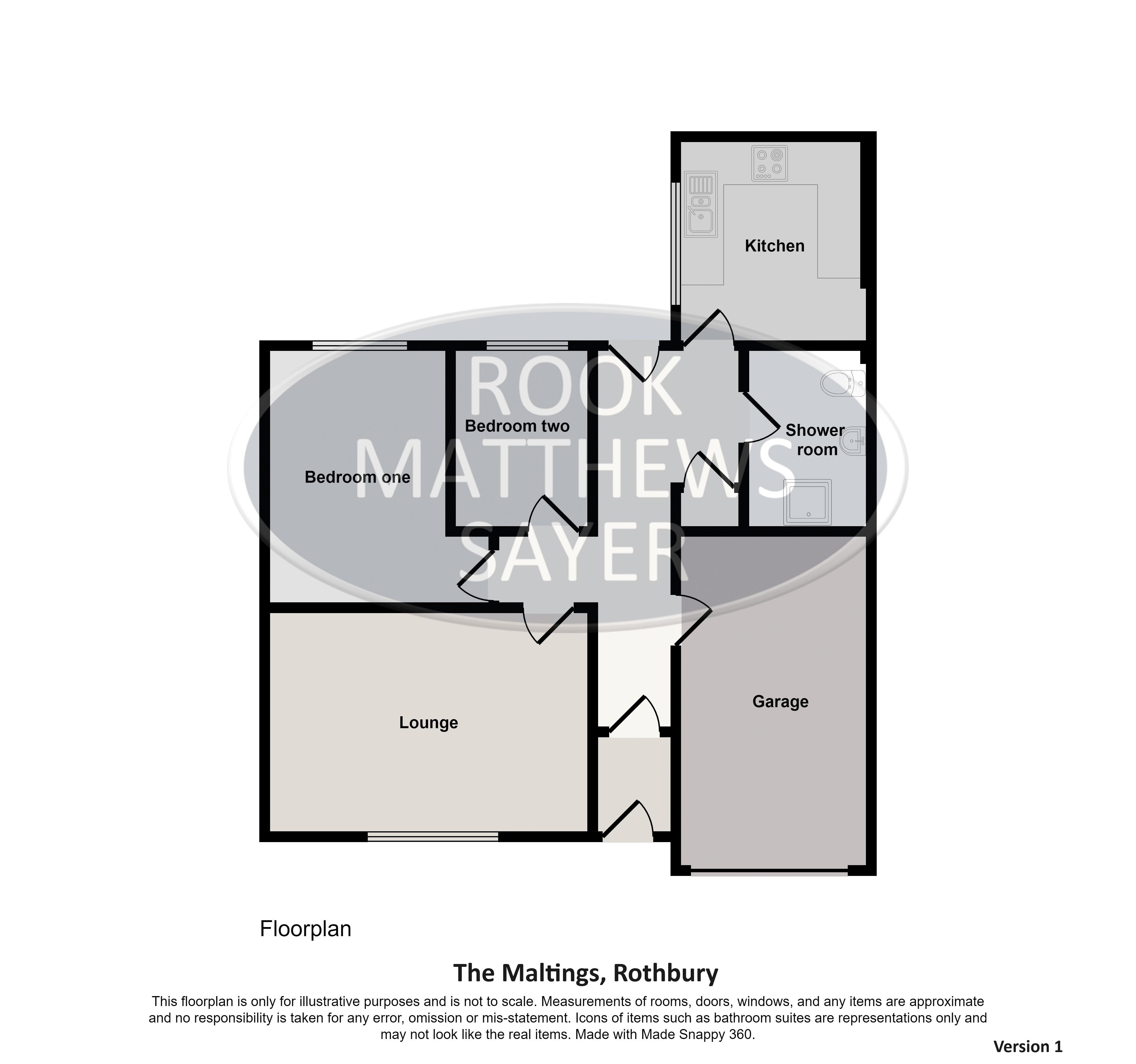 The Maltings, Rothbury, Morpeth NE65, 2 bedroom terraced bungalow for