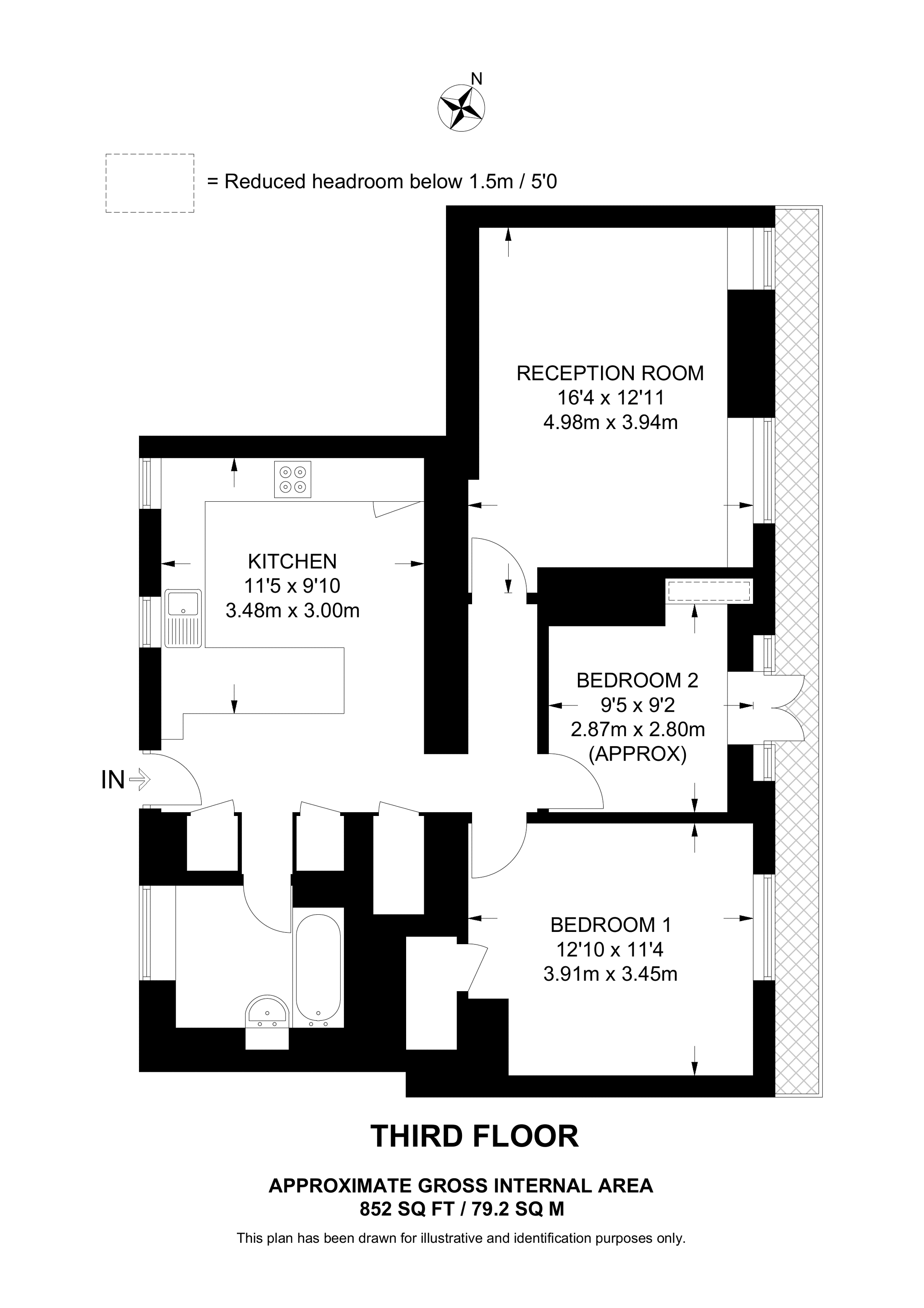 Macaulay Square, Clapham, London SW4, 2 bedroom flat to rent 63716835 PrimeLocation