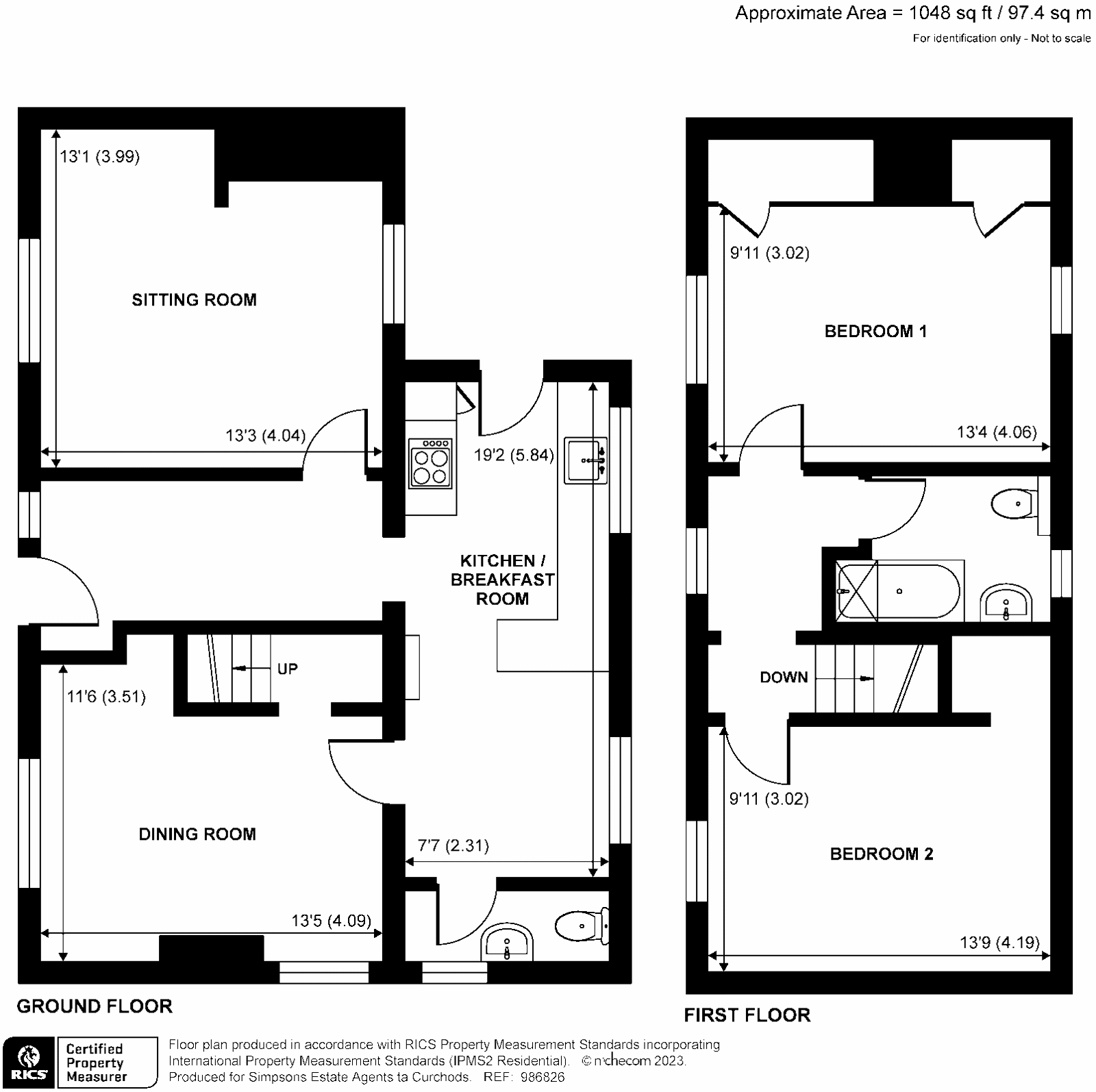 Little Bookham Street, Little Bookham, Leatherhead KT23, 2 bedroom