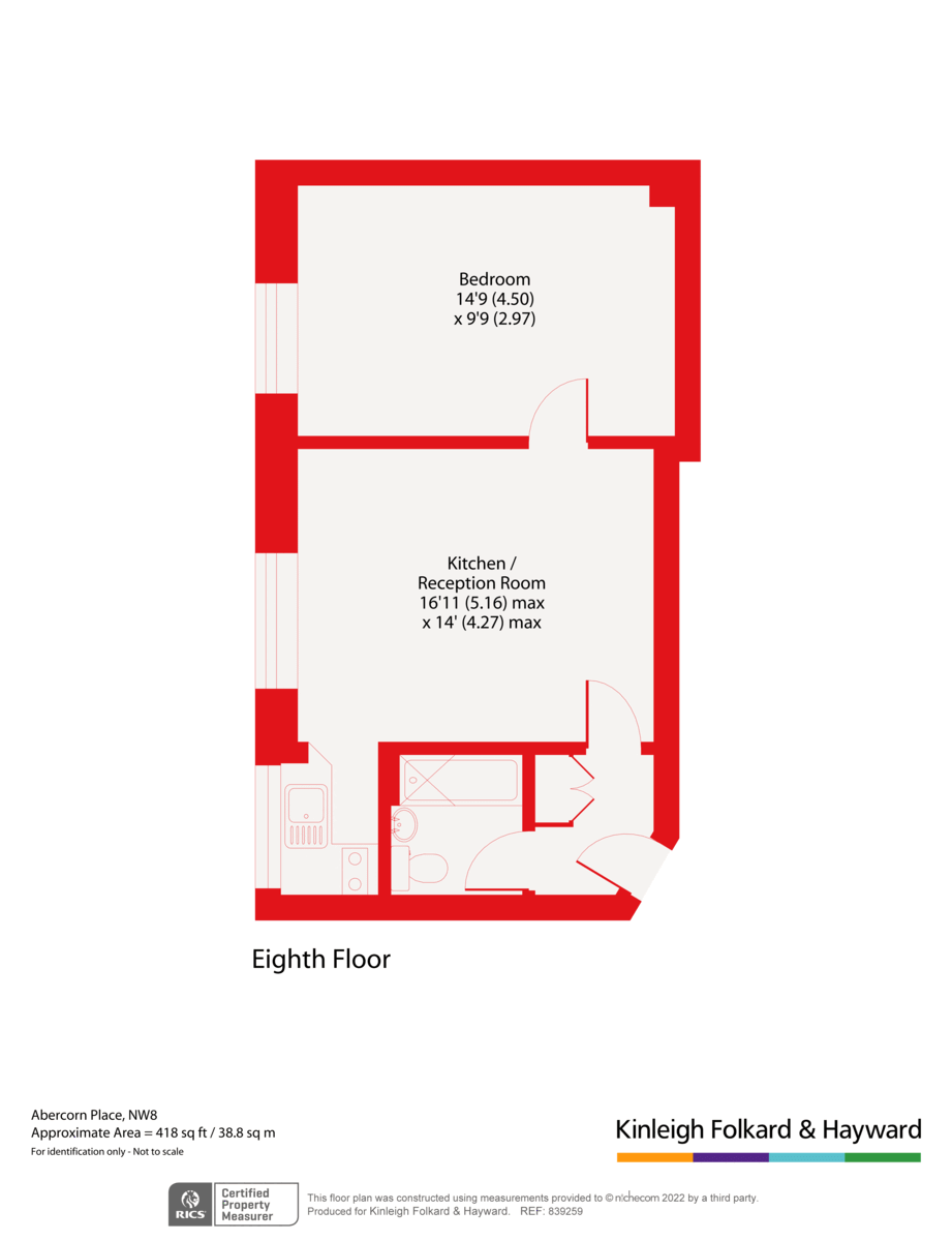 Abercorn Place, London NW8, 1 bedroom flat for sale 61362739