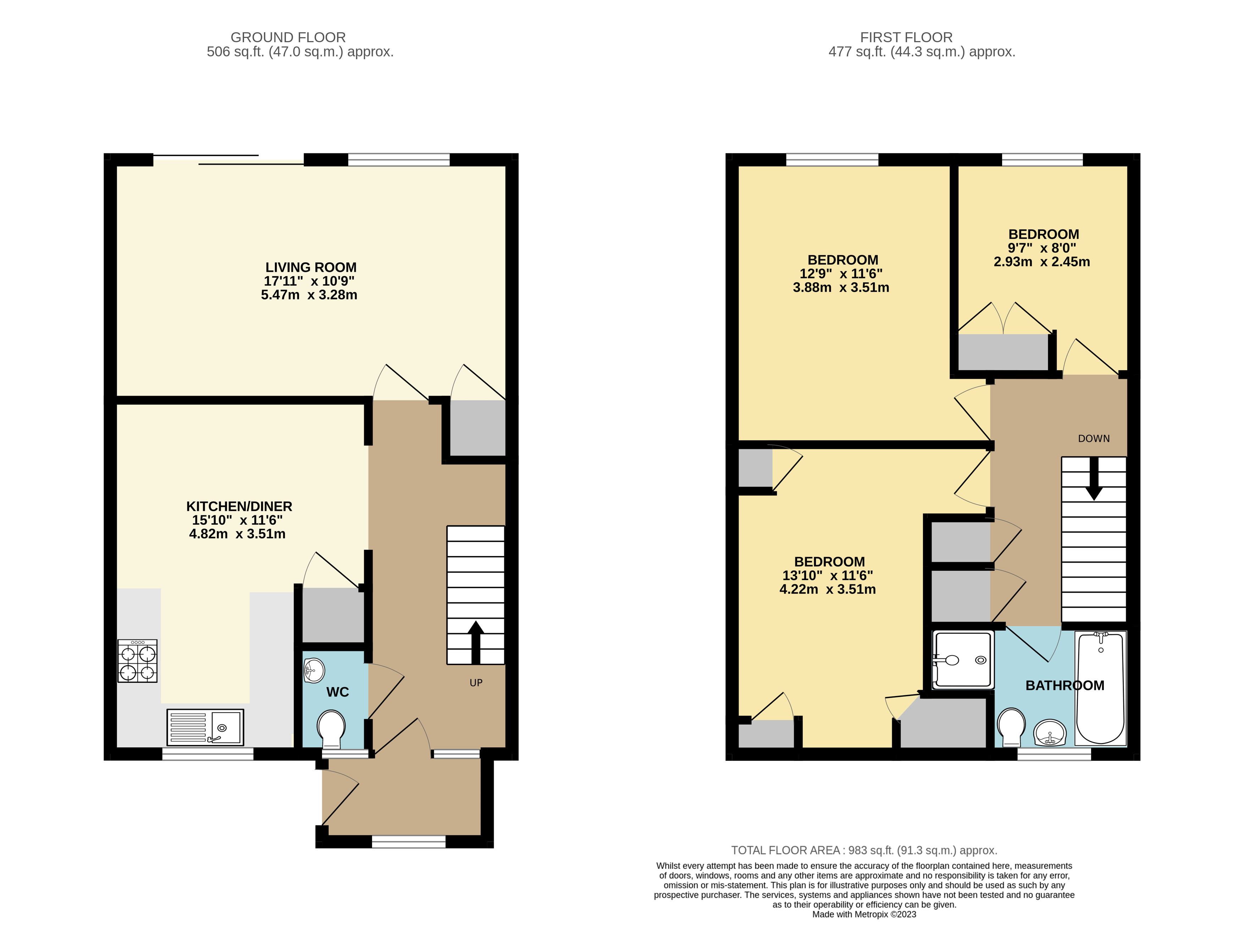 Ambleside Avenue, Bristol BS10, 3 bedroom terraced house for sale