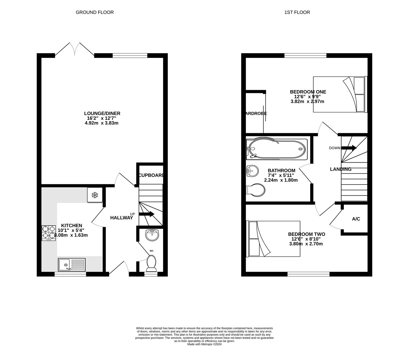 2 bed terraced house for sale in Buzzard Rise, Stowmarket IP14