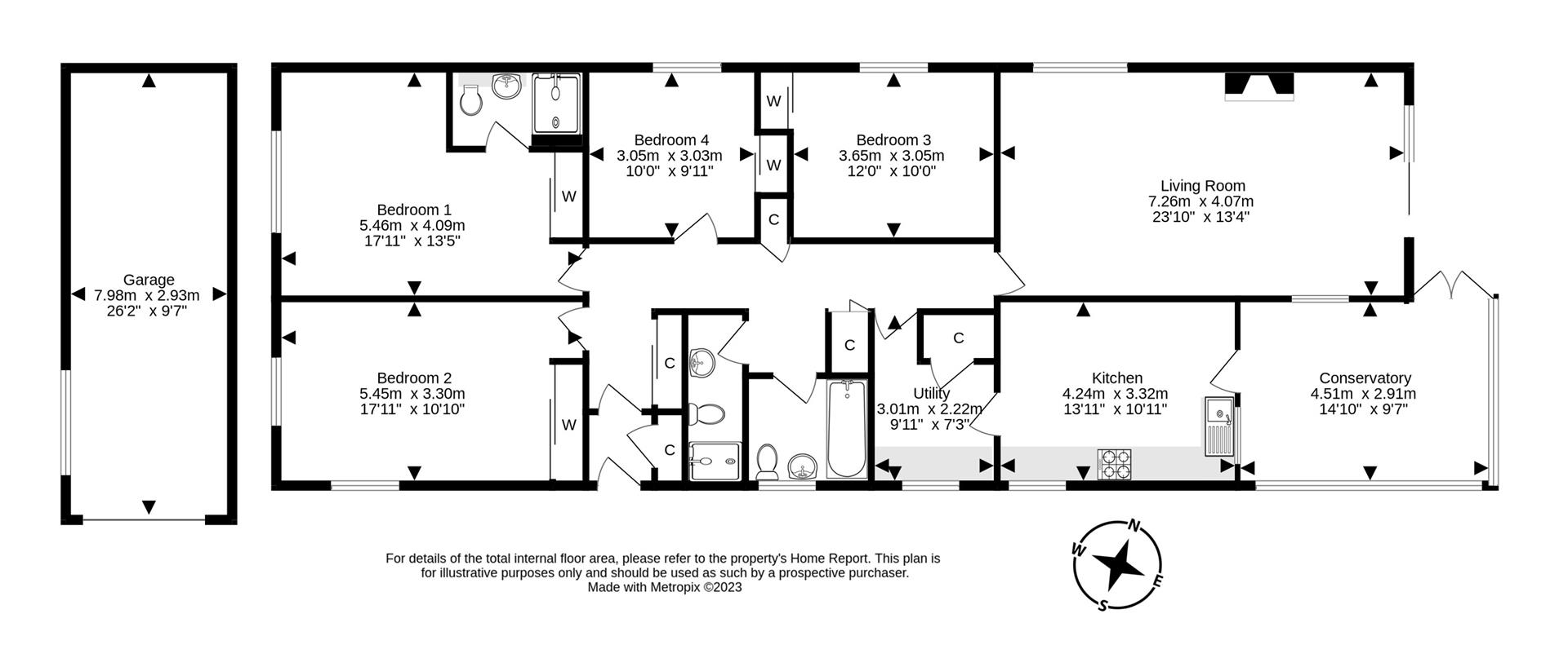 High Street, Kinross KY13, 4 bedroom bungalow for sale 64454375