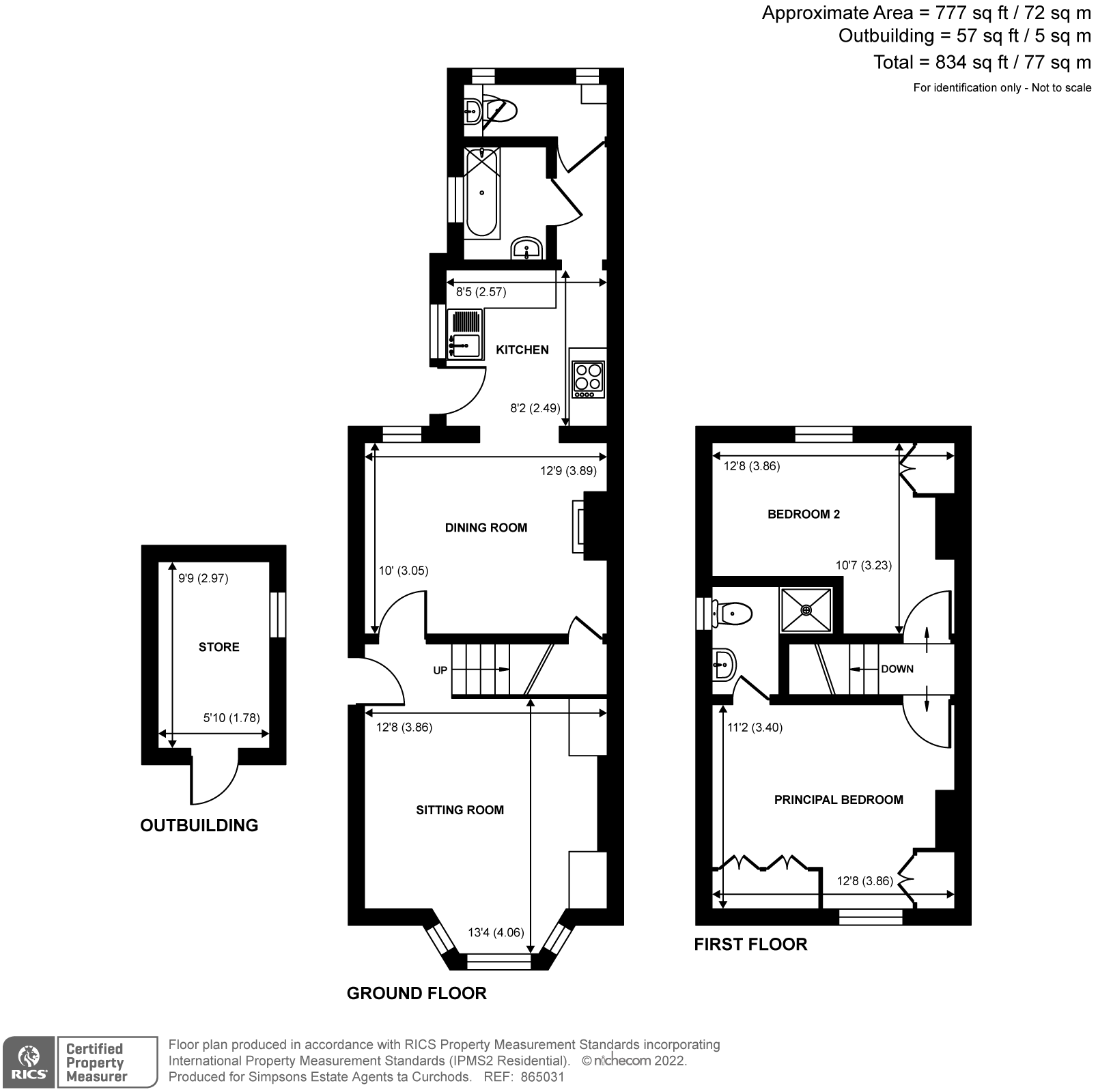 Anyards Road, Cobham KT11, 2 bedroom end terrace house for sale