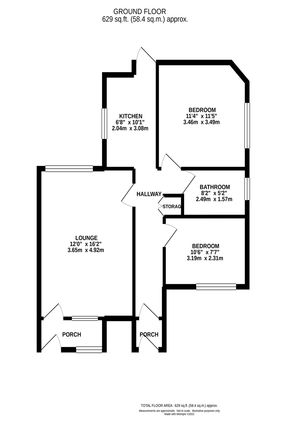 North Park Road, Bramhall, Stockport SK7, 2 bedroom flat for sale