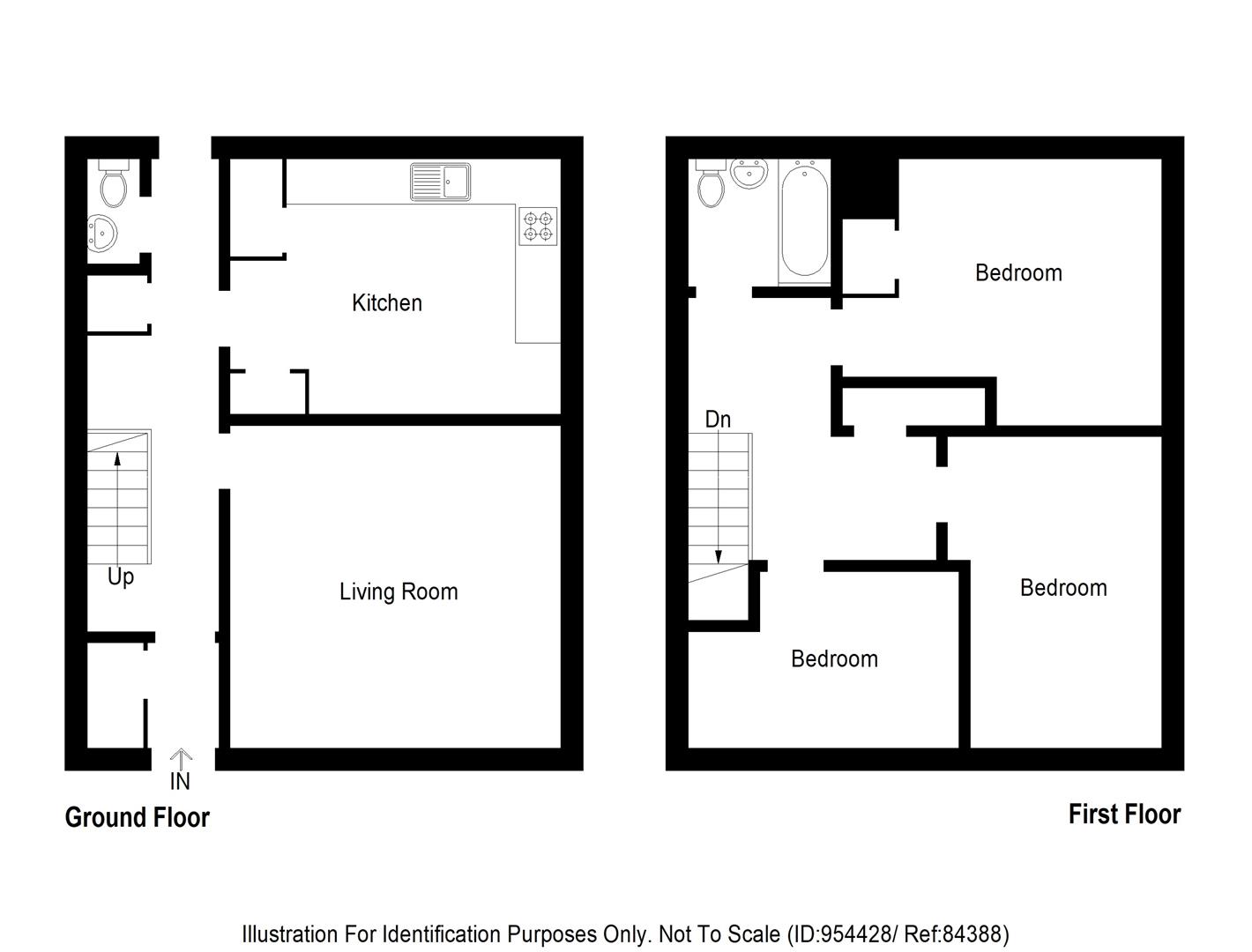 Ashton Road, Inverness IV2, 3 bedroom terraced house for sale