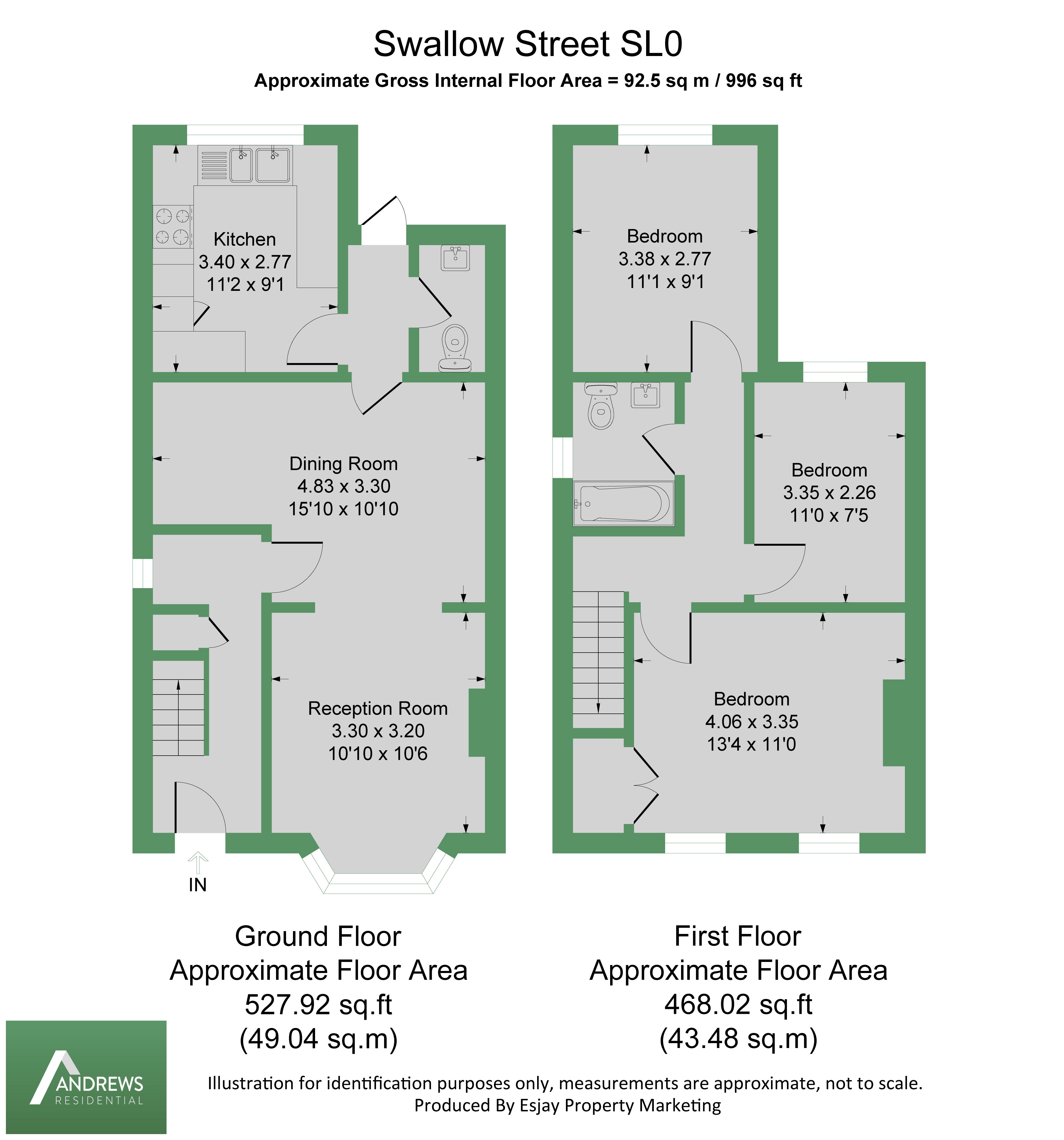 Swallow Street, Iver SL0, 3 bedroom semidetached house to rent