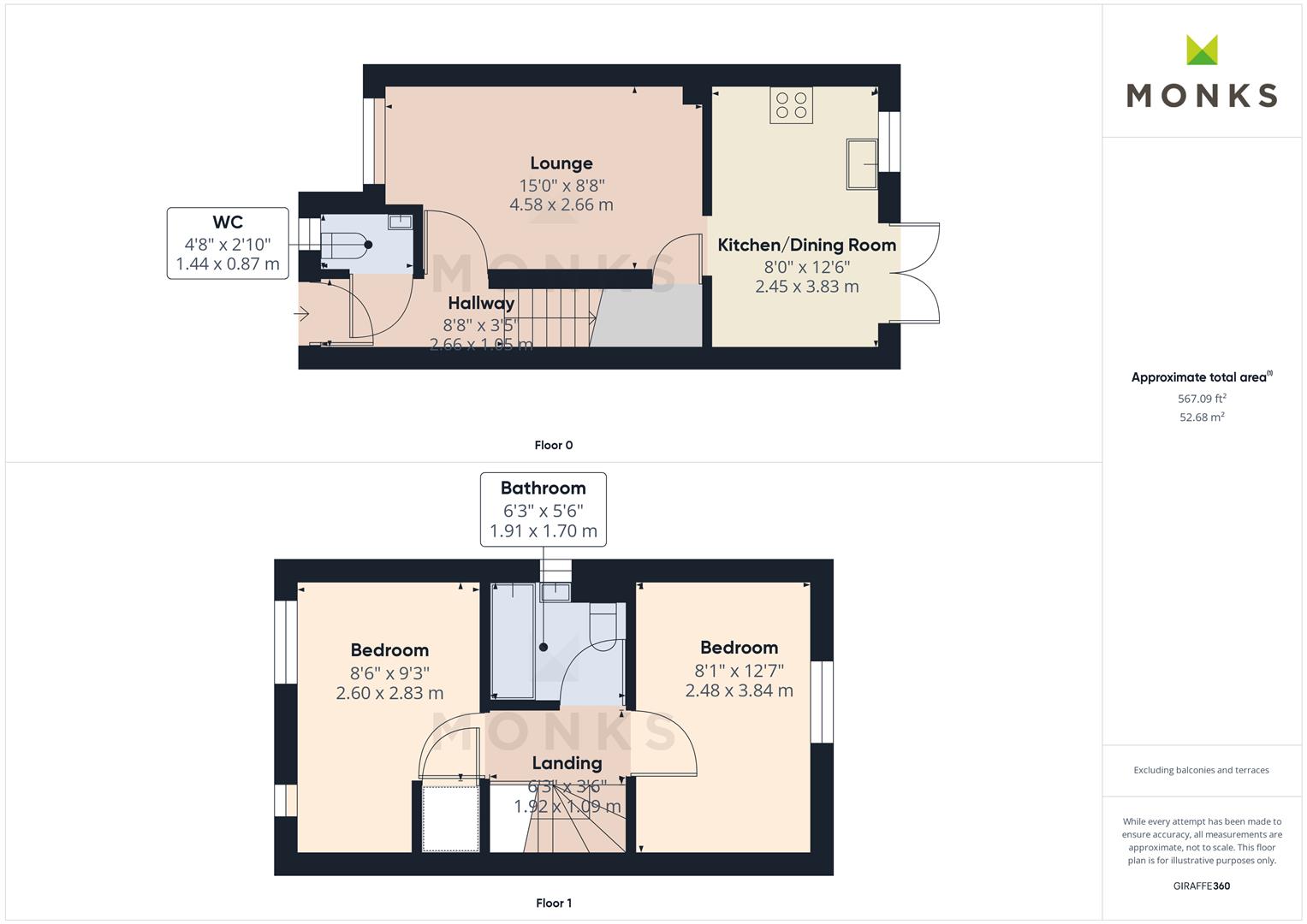 Broadhead Drive, Berwick Grange, Shrewsbury SY1, 2 bedroom semi