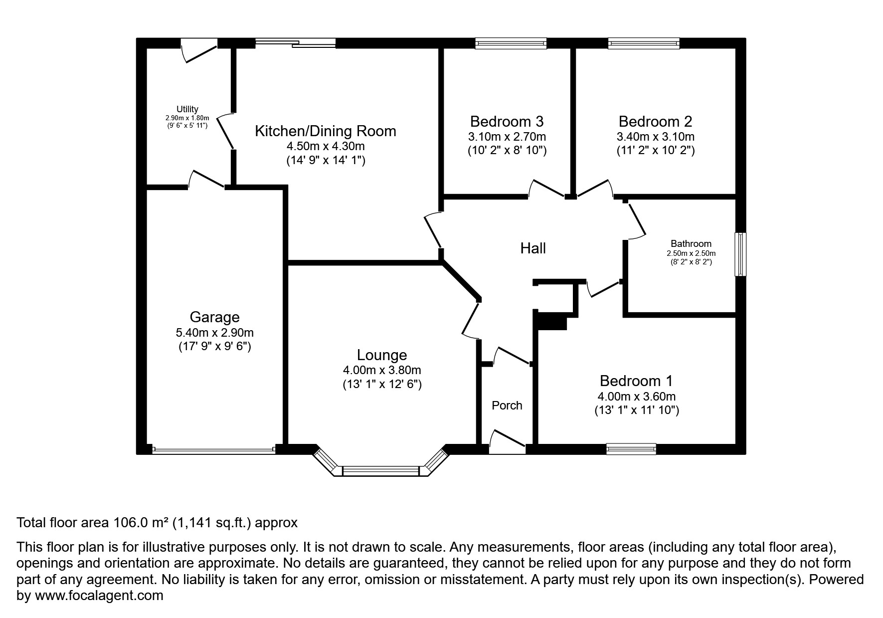 Whispering Meadows, Buckie, Moray AB56, 3 bedroom detached house for