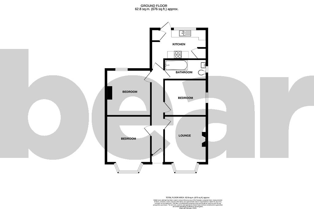Stuart Road, SouthendOnSea SS2, 3 bedroom semidetached bungalow for