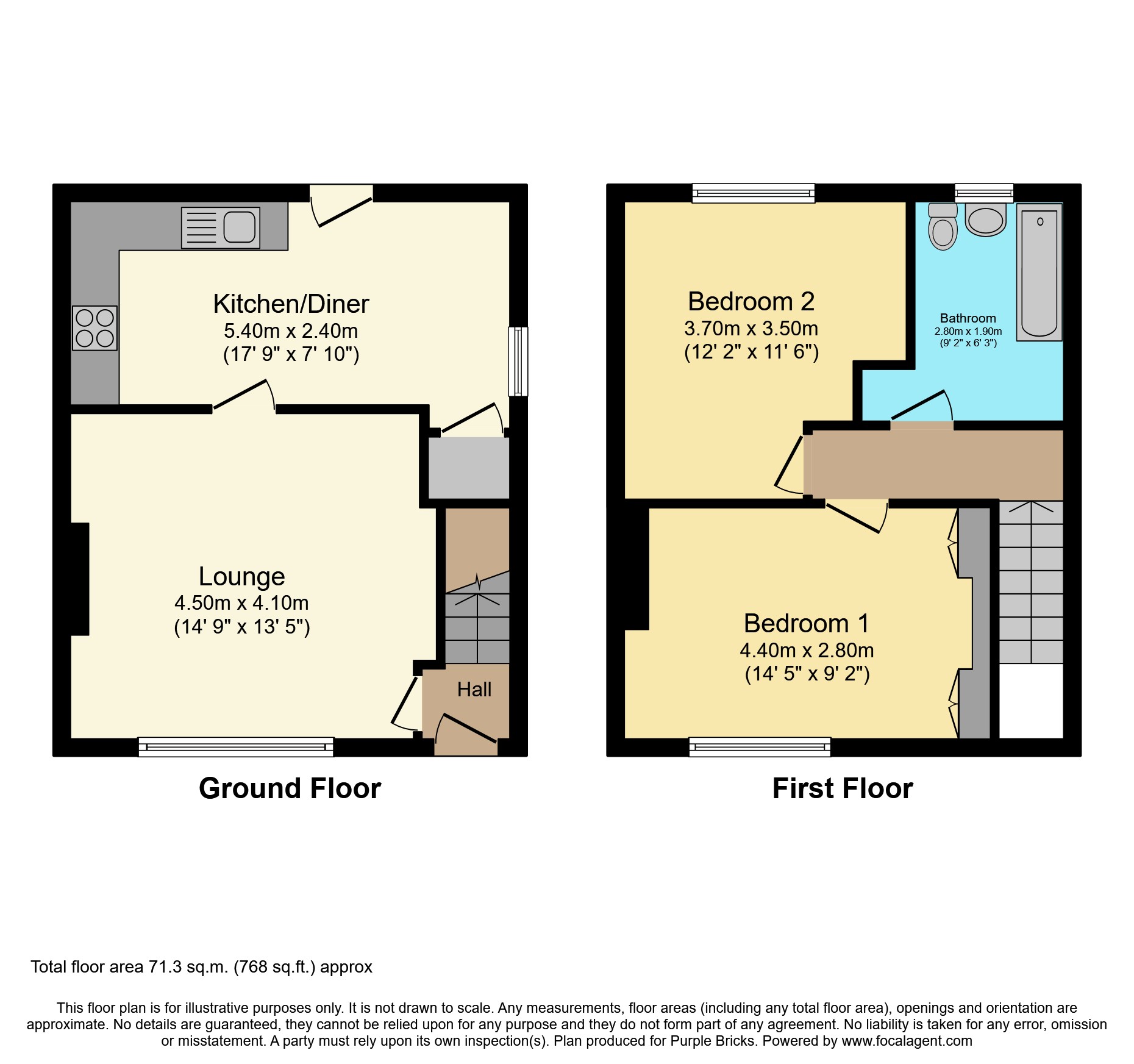 Salters Lane, Durham DH6, 2 bedroom semidetached house for sale