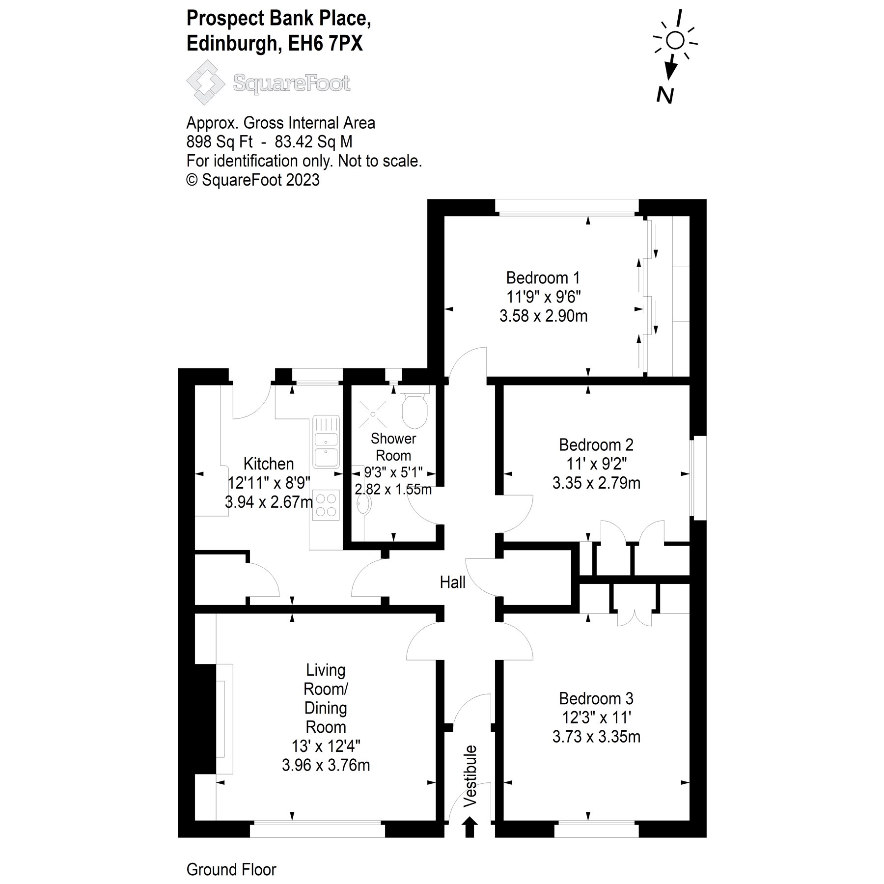 Prospect Bank Place, Leith Links, Edinburgh EH6, 3 bedroom property for
