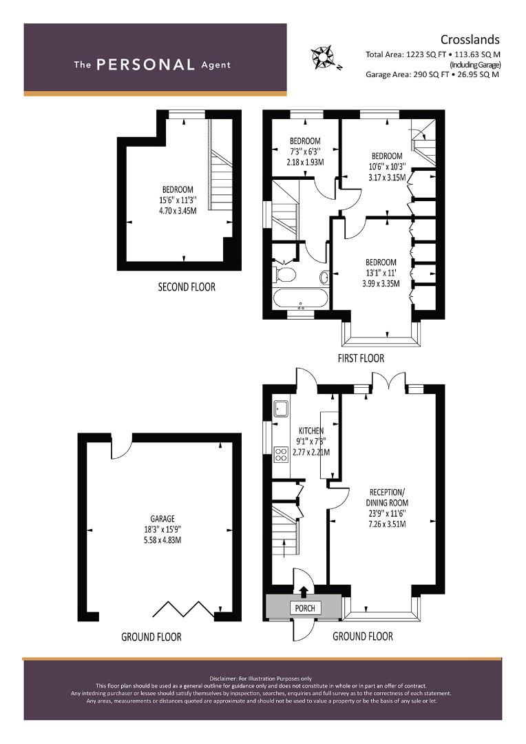 4 bed semidetached house for sale in Crosslands Road, West Ewell