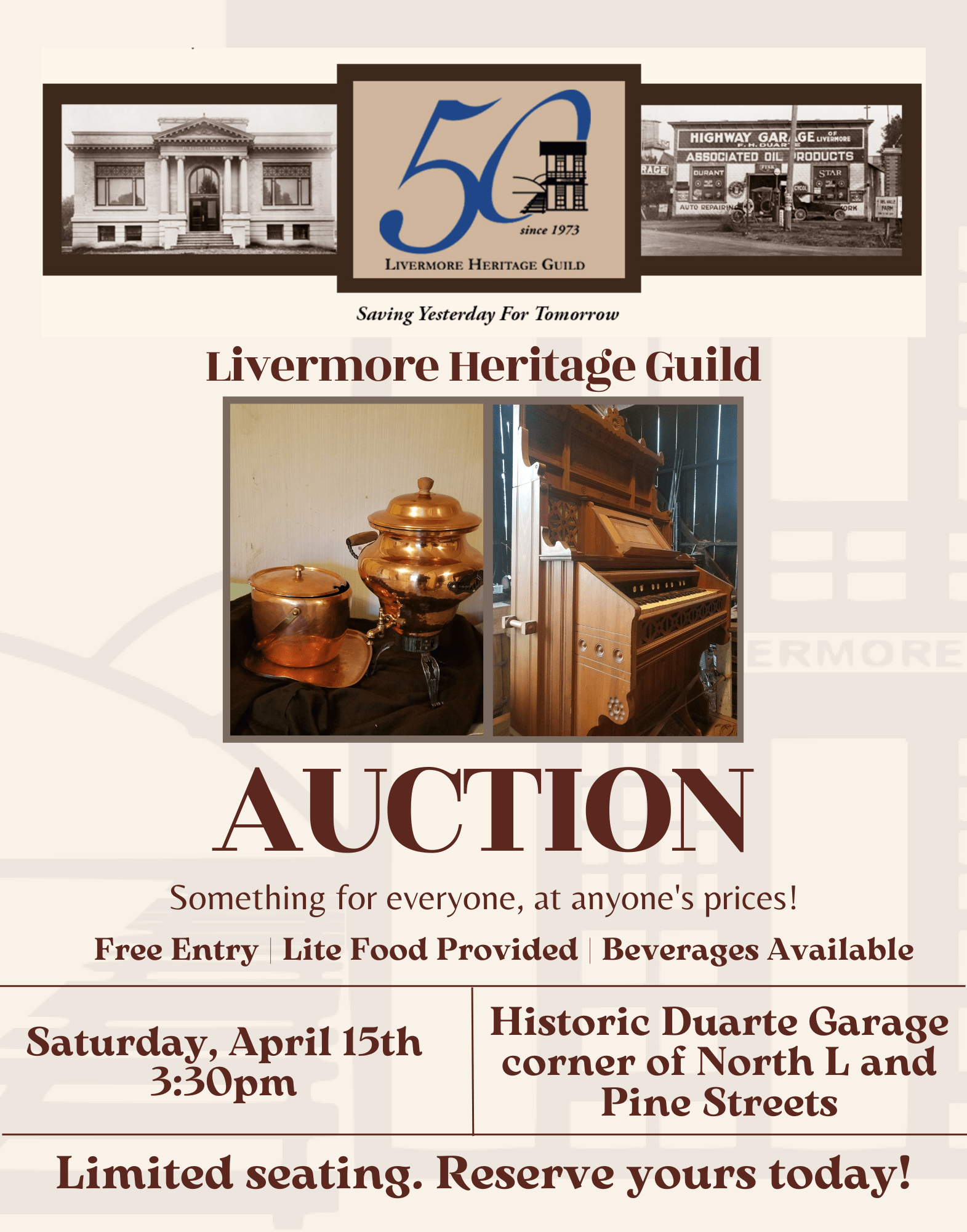Livermore Heritage Guild Annual Auction LCAC