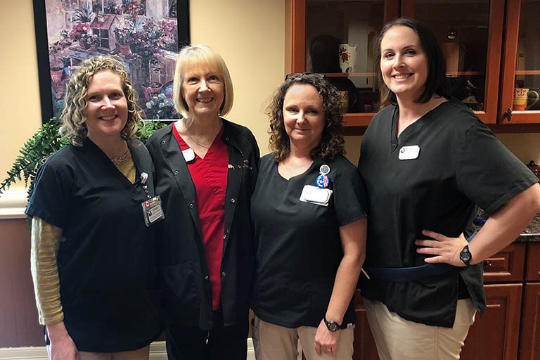 Activities director rehabs at Life Care Center of Hixson
