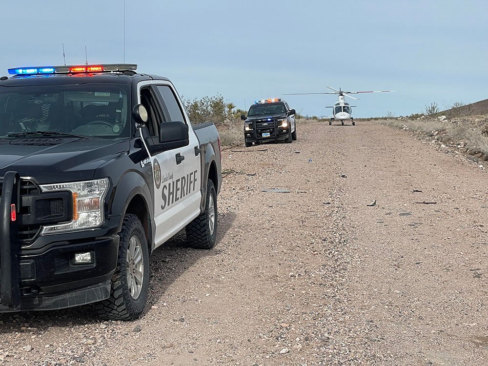 Fatal accident on Kane Springs Road