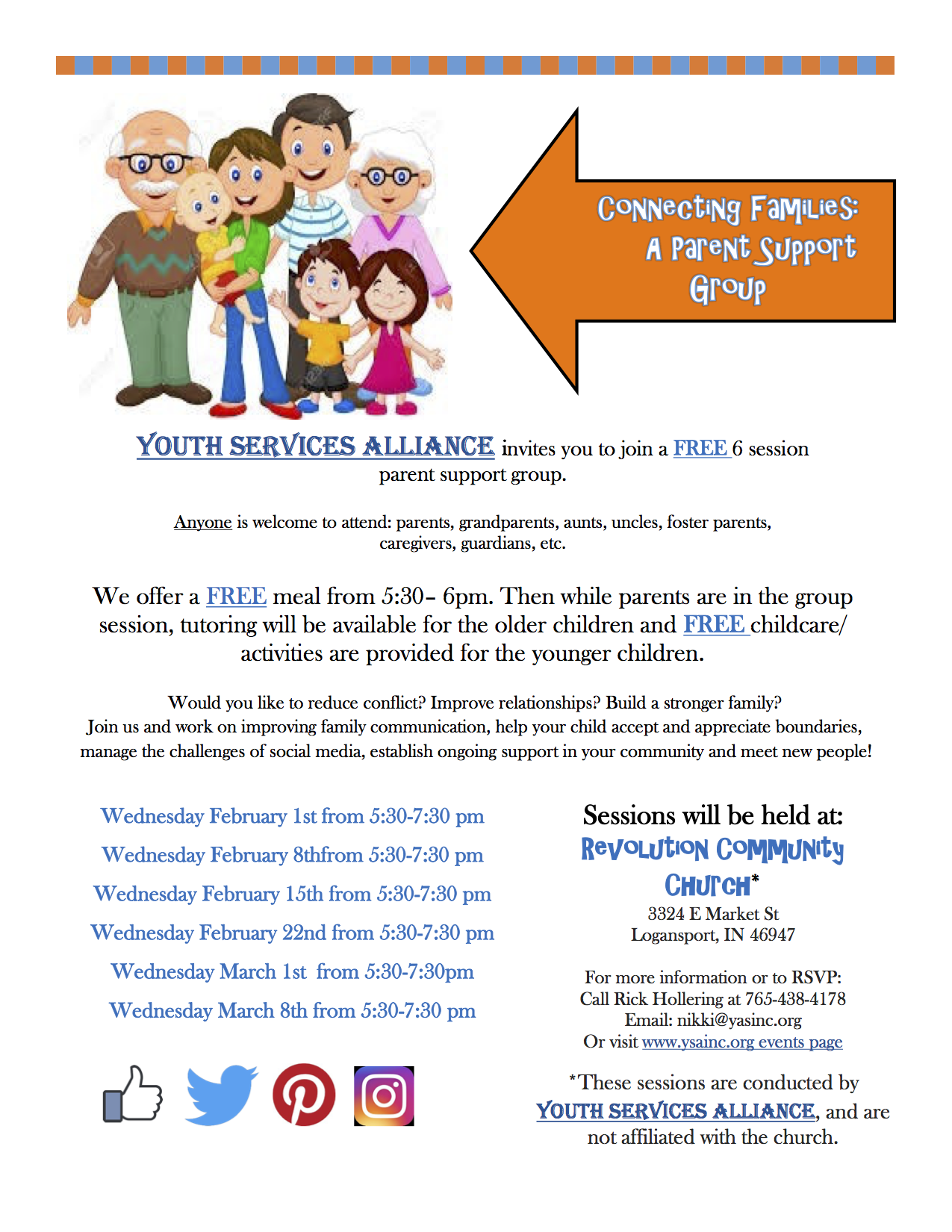 Connecting Families A Parent Support Group Kings' Courier