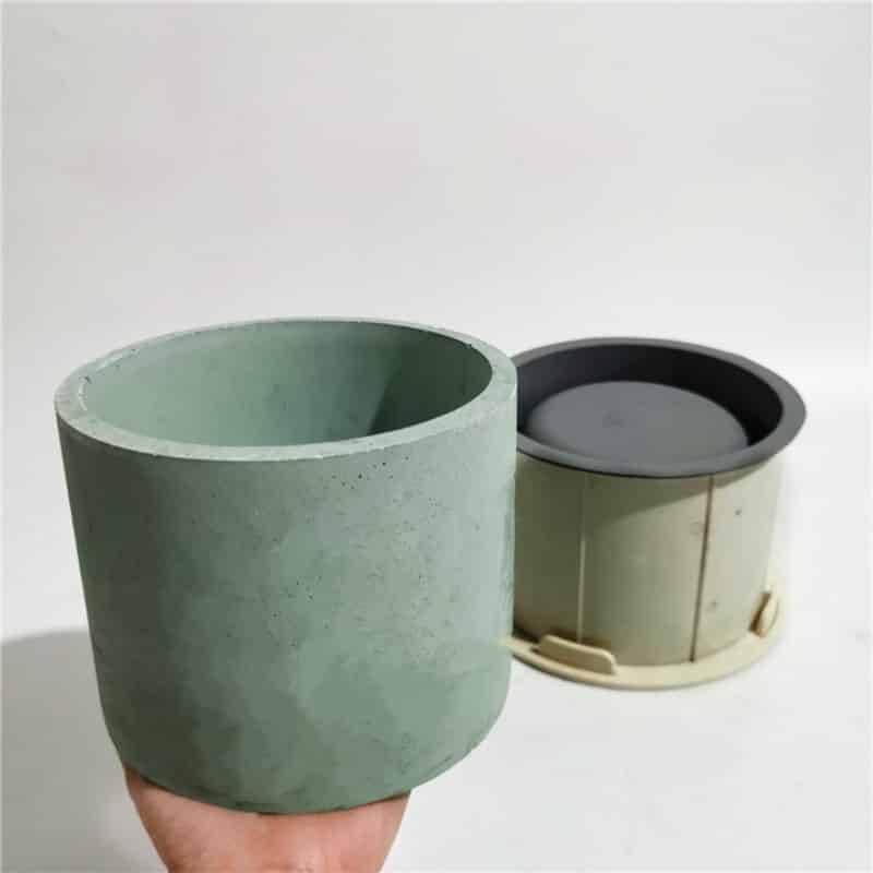 Geometric Large Silicone Concrete Planter Molds