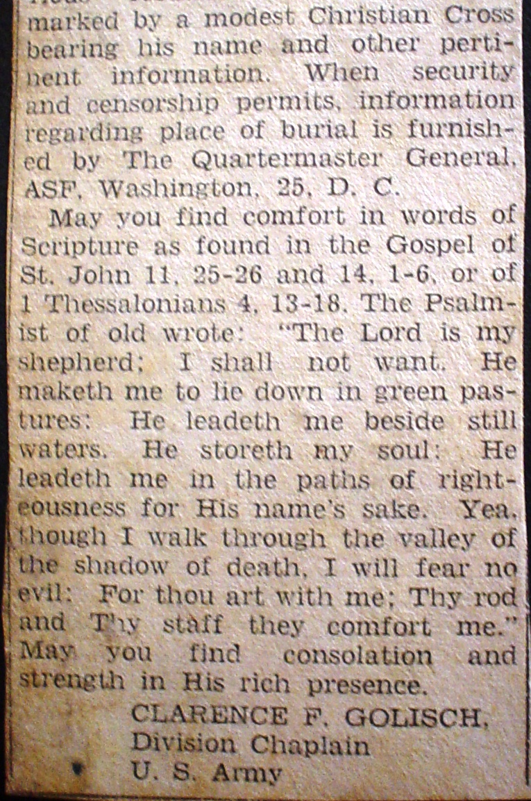 172 Cook newspaper article continued Lawrence County Public Library