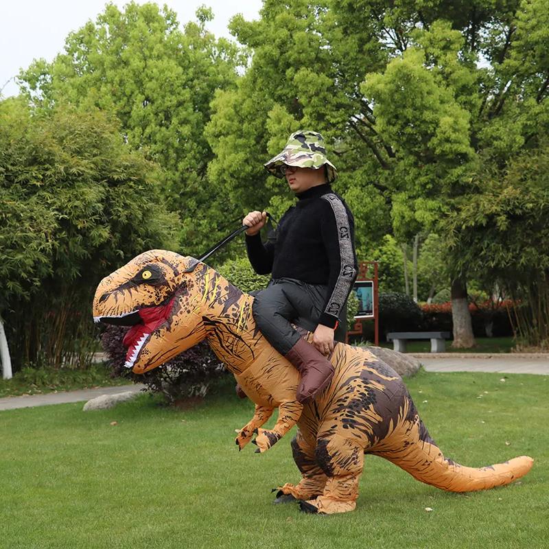 TREX Monster Inflatable Costume Blow Up Cosplay Dinosaur Clothing