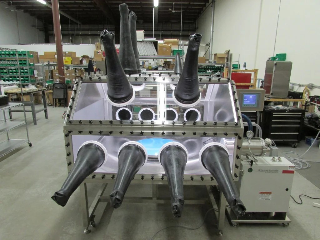 Custom Titanium Welding Chamber for EBTEC LC Technology Solutions Inc.